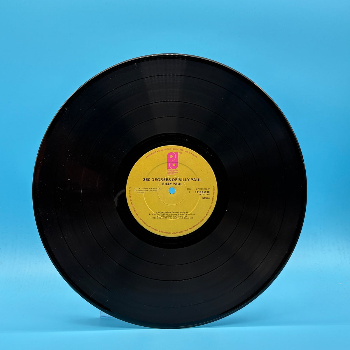 360 Degrees Of Billy Paul Ft. Me And Mrs. Jones - Vinyl
