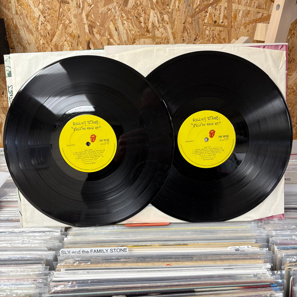 The Rolling Stones - Exile On Main Street - 12 Post Cards - VINYL