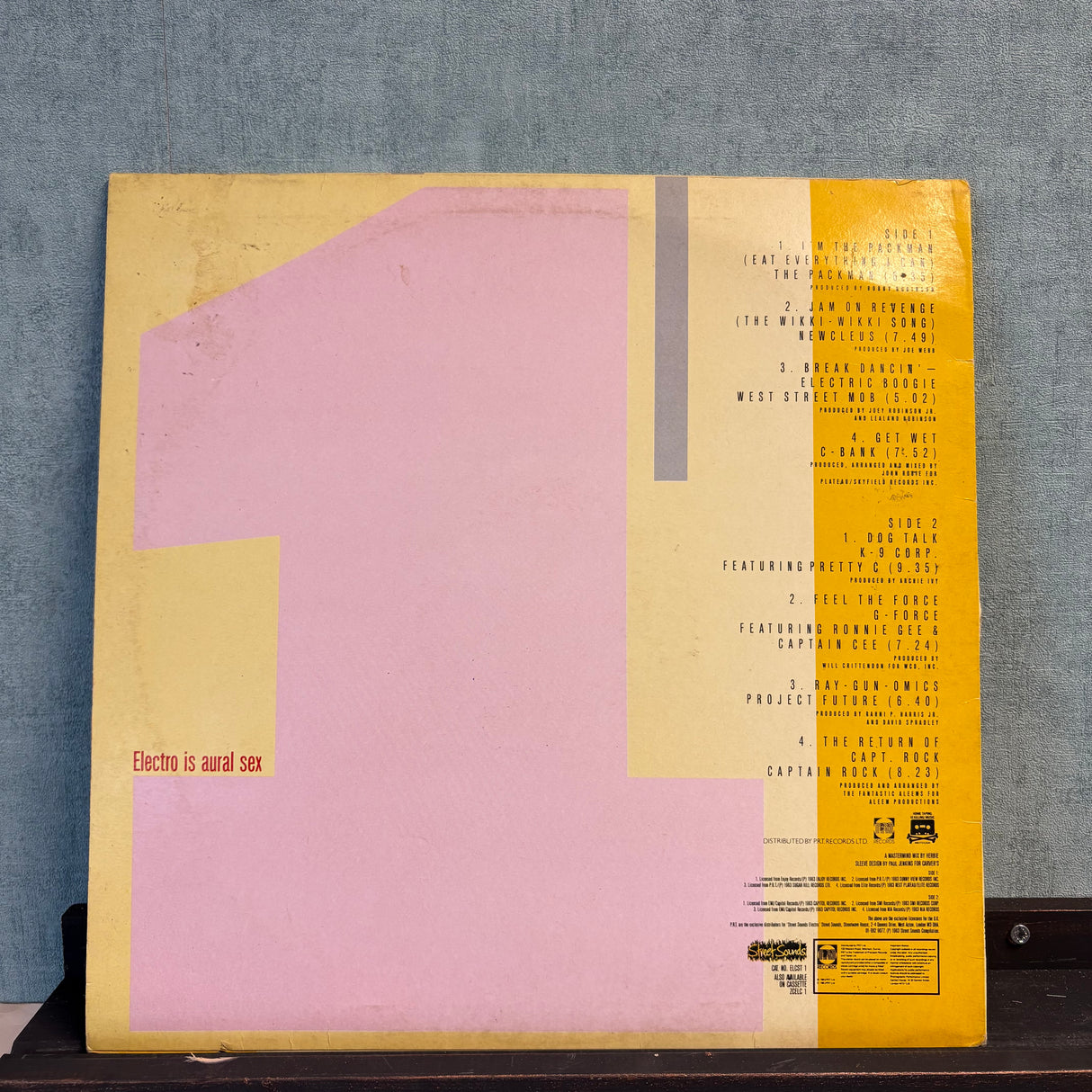 Street Sounds - Electro 1 - VINYL