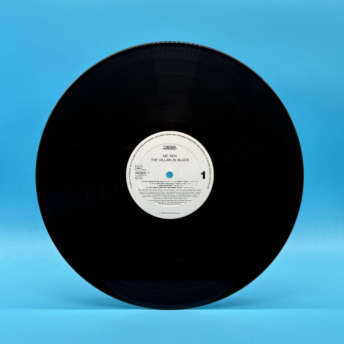 MC Ren - The Villain In Black Vinyl