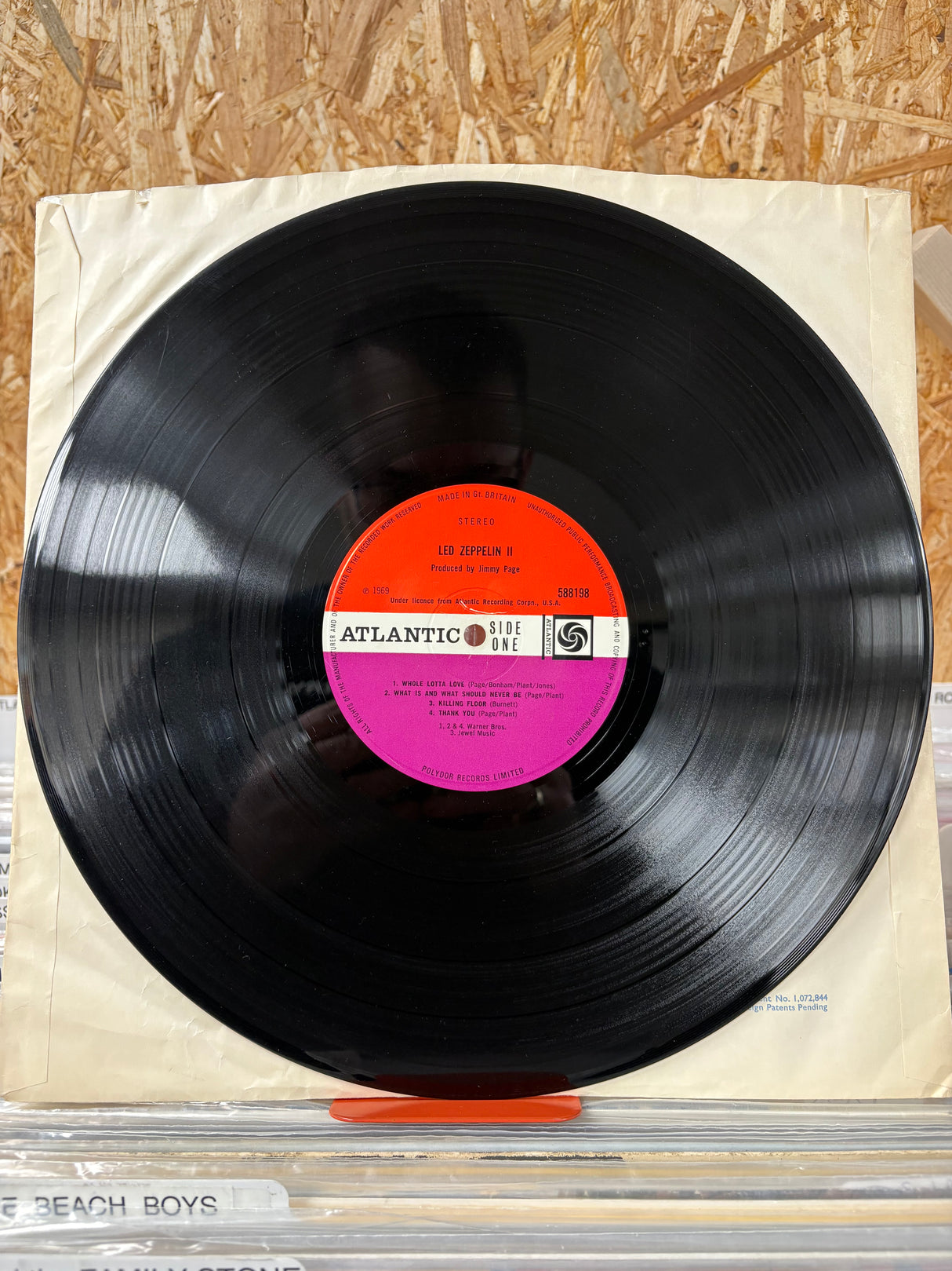 Led Zeppelin - Led Zeppelin 2 (Plum Atlantic Label) - VINYL