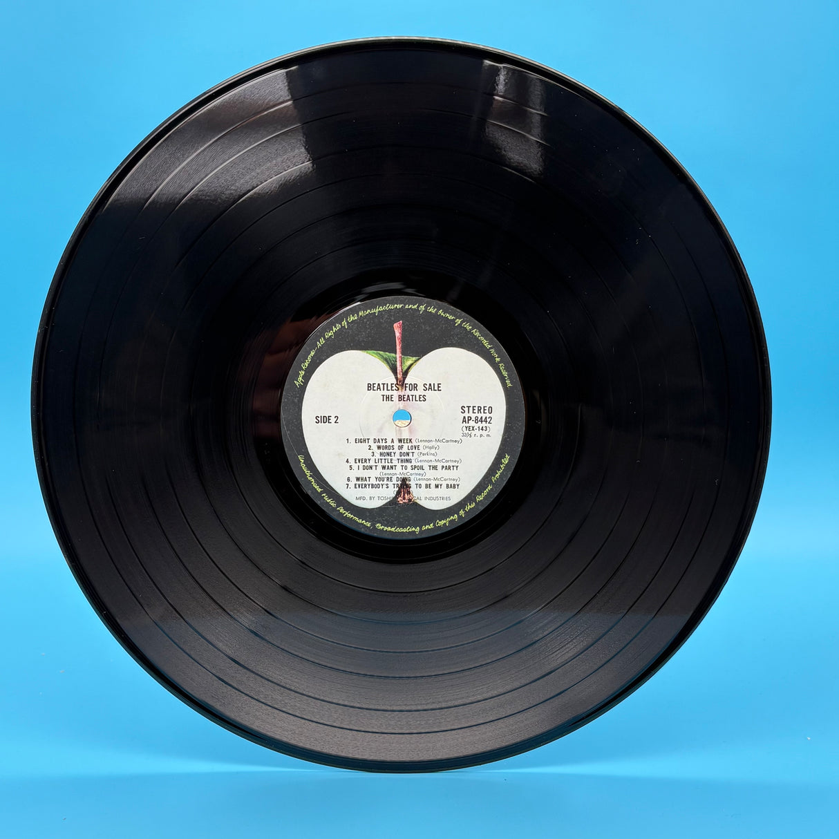 The Beatles - Beatles For Sale Japanese Pressing with Obi Vinyl