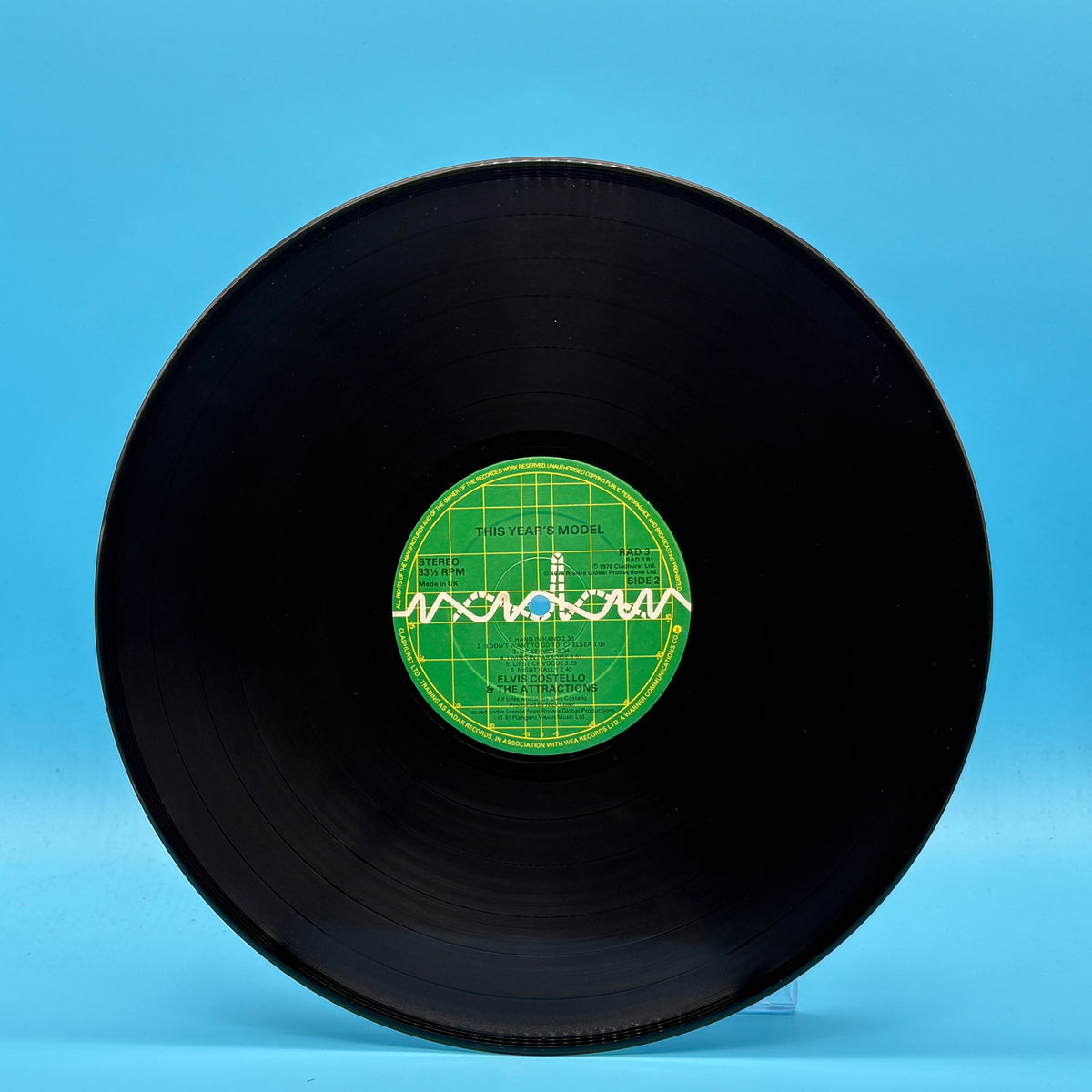 Elvis Costello - This Years Model 'Ask For Moira' Etching Vinyl