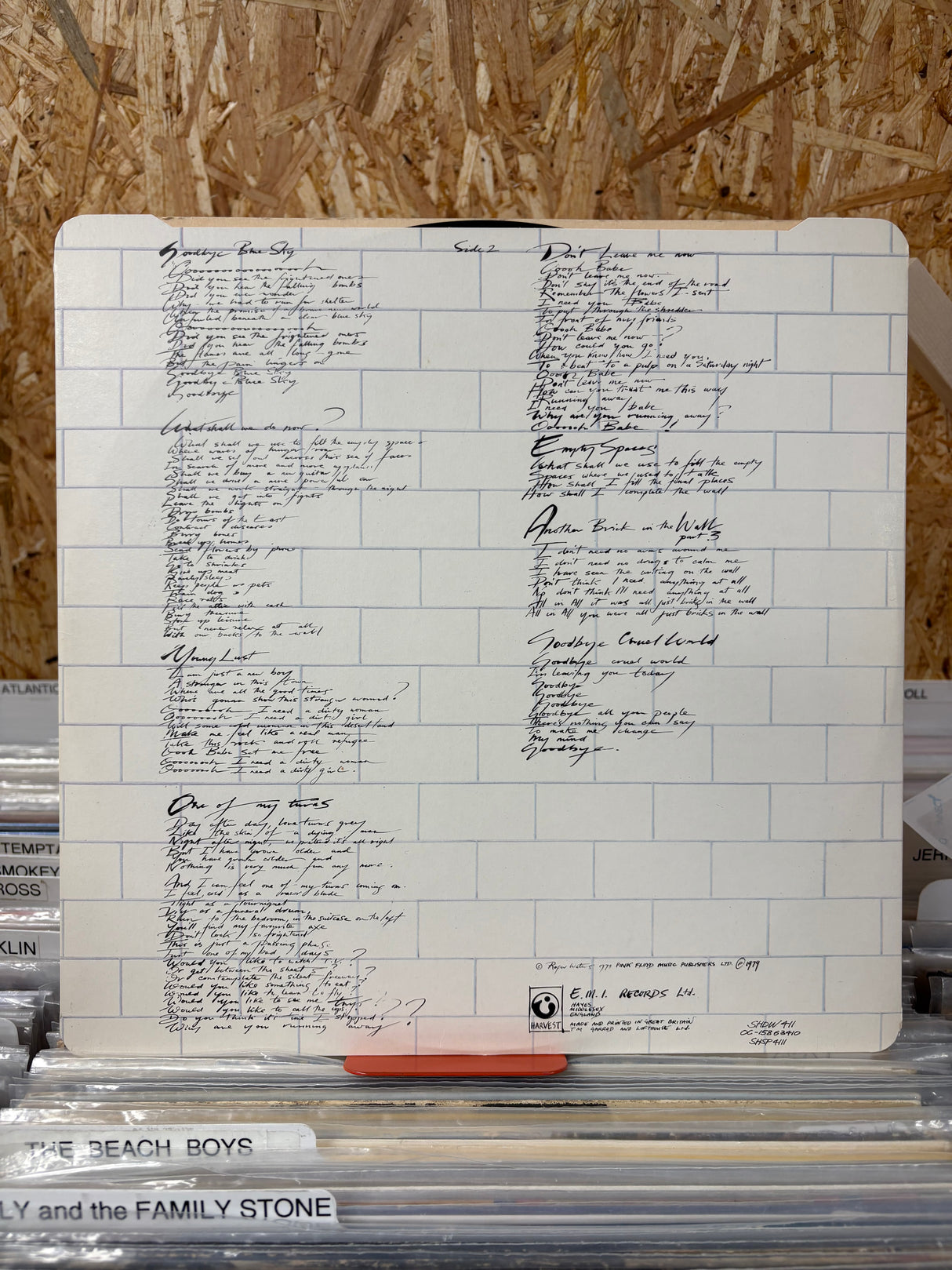 Pink Floyd - The Wall - 1st Press  - VINYL