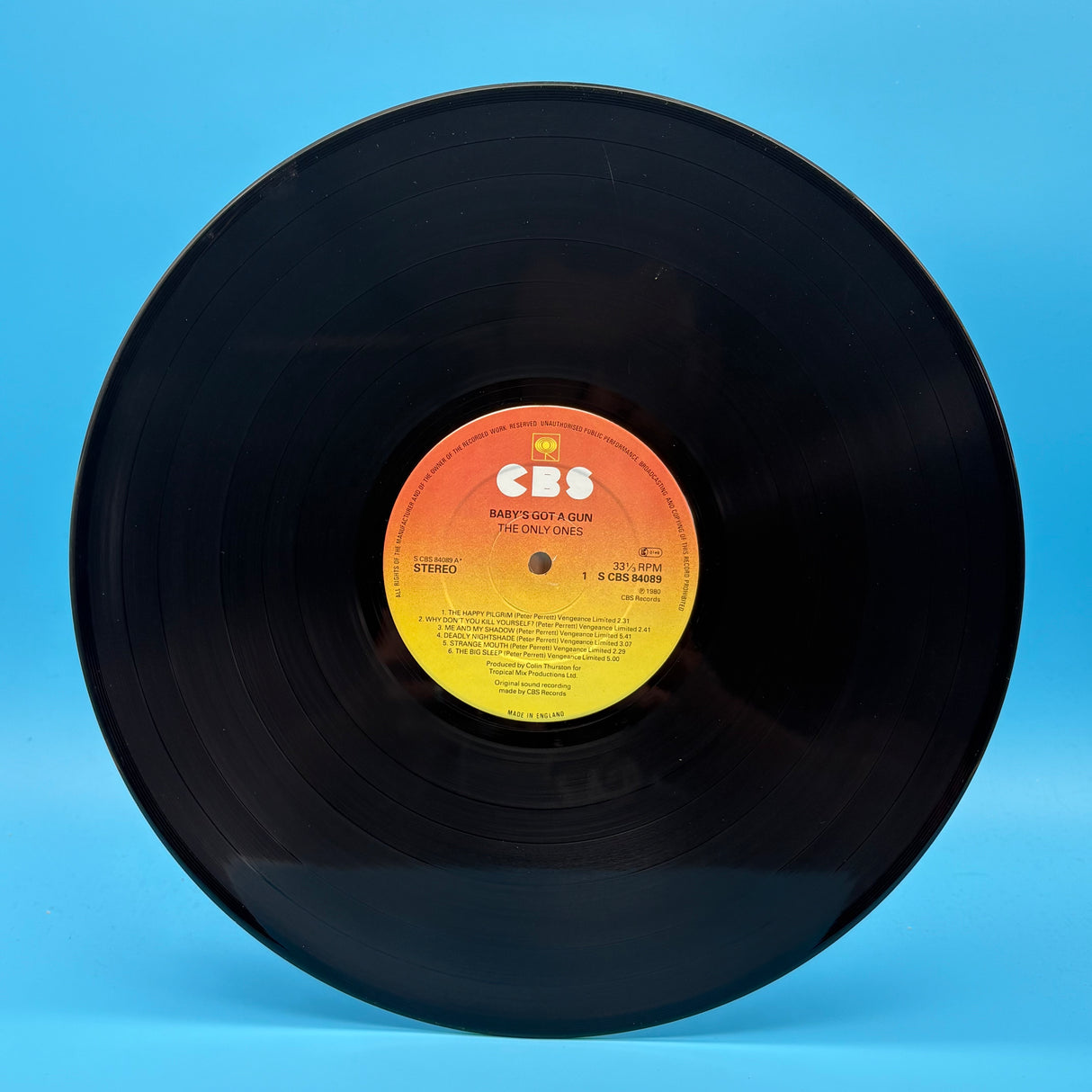 The Only Ones - Baby's Got A Gun Vinyl