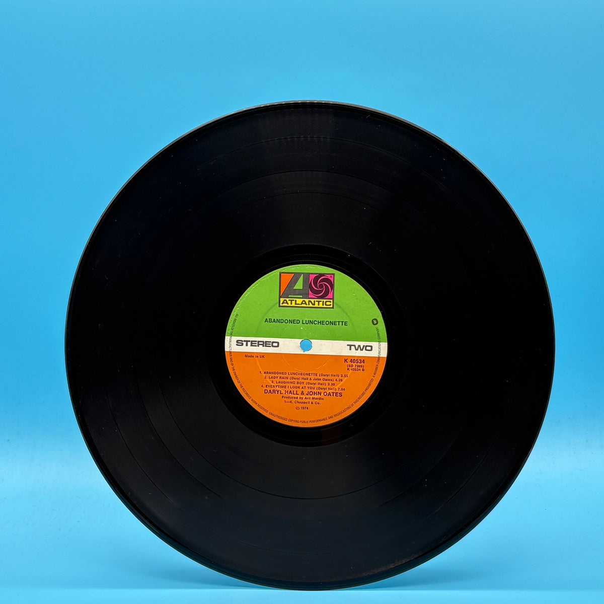 Daryl Hall & John Oates - Abandoned Luncheonette Original UK Vinyl