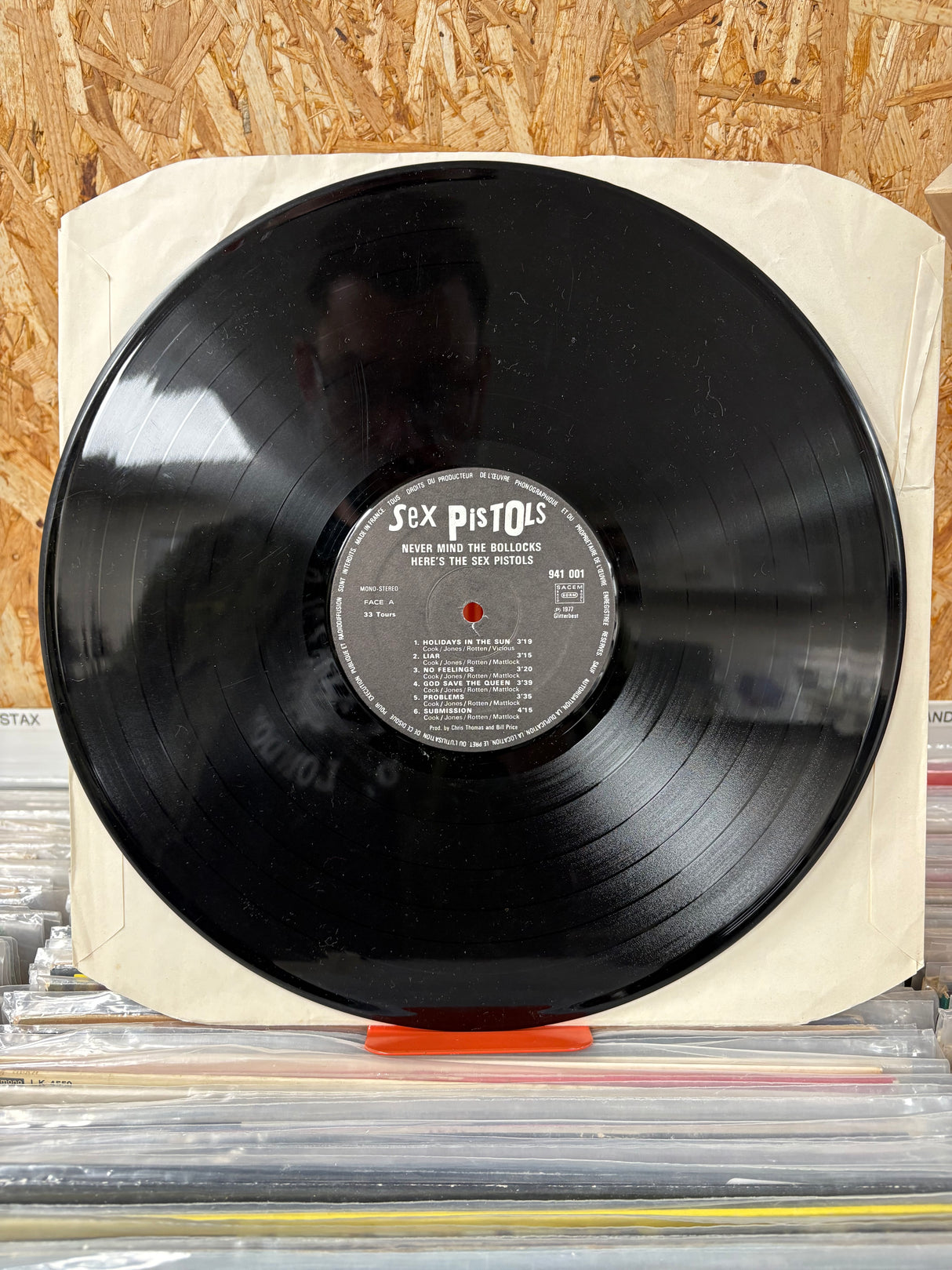 Sex Pistols - Never Mind The Bollocks - French Press - VINYL