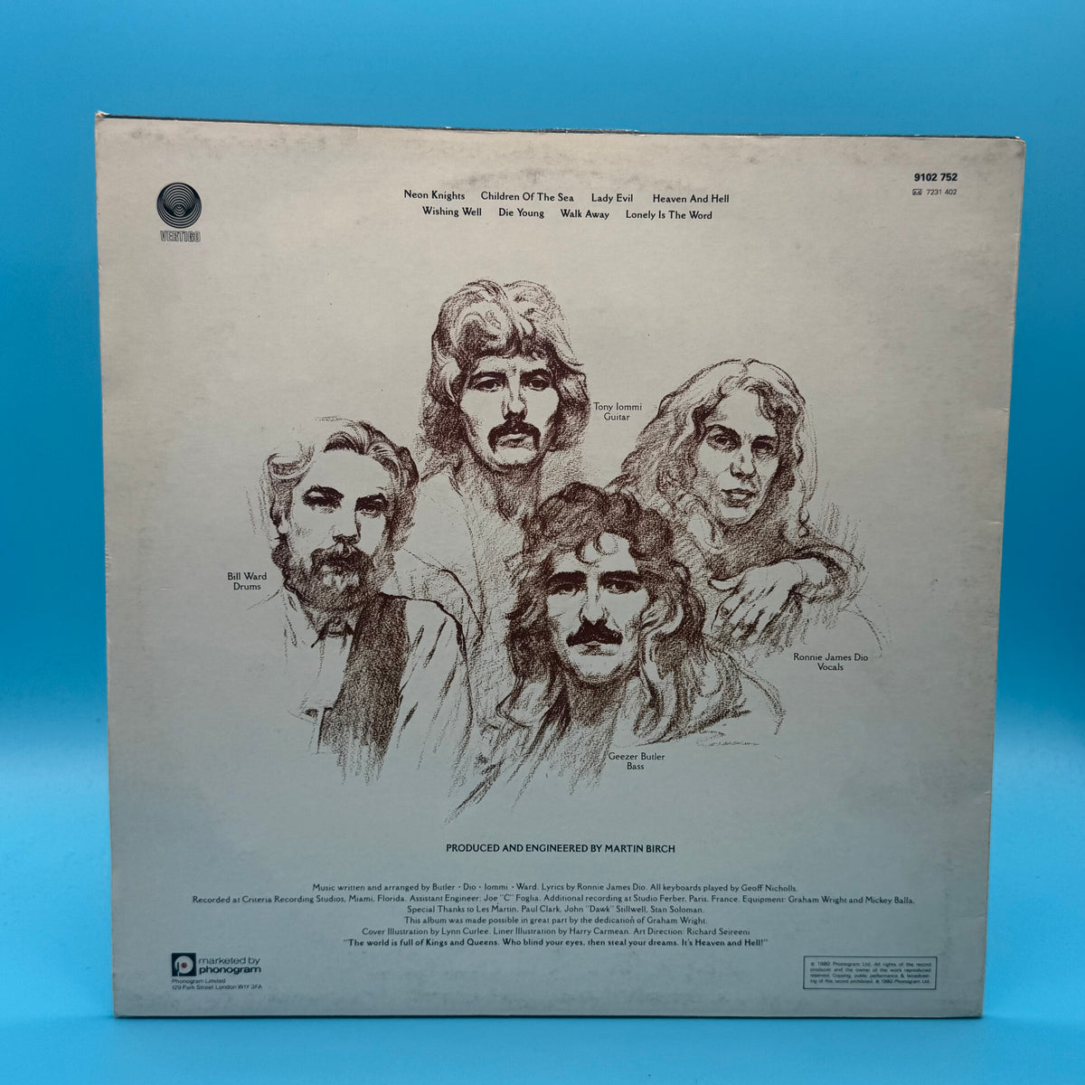 Black Sabbath - Heaven and Hell Vinyl
