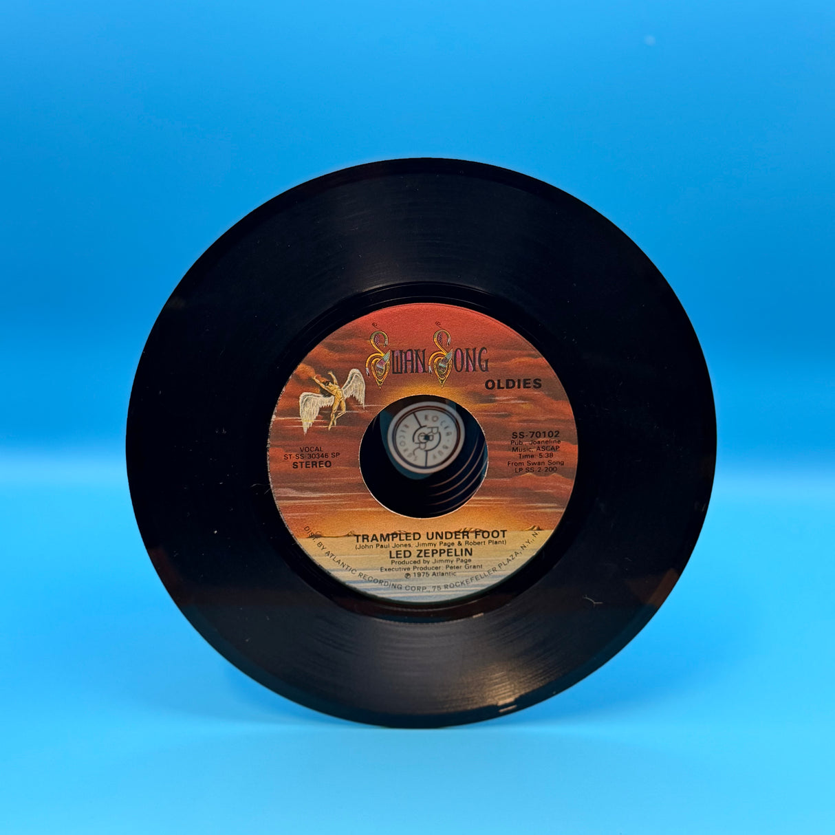 Led Zeppelin - Trampled Under Foot USA Single Vinyl