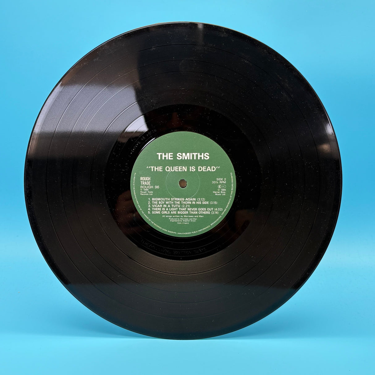 The Smiths - The Queen Is Dead Original ROUGH96 Vinyl