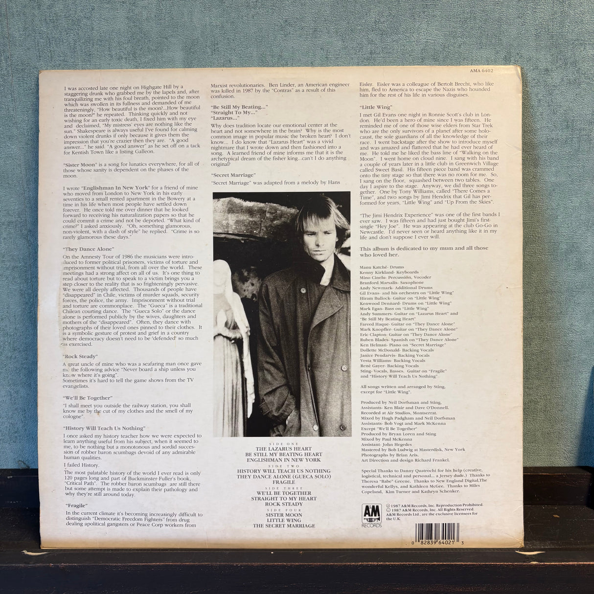 Sting - …Nothing Like The Sun - VINYL