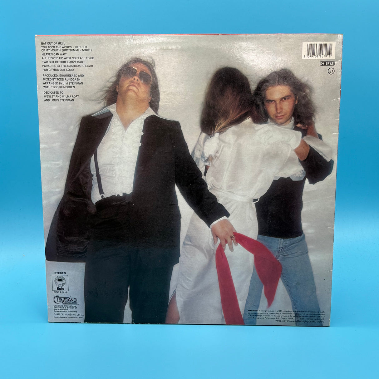 Meat Loaf - Bat Out Of Hell Original Vinyl