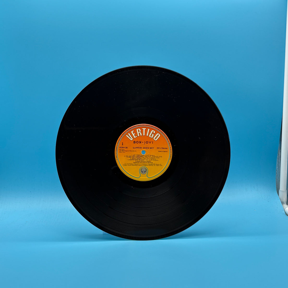 Bon Jovi - Slippery When Wet Vinyl