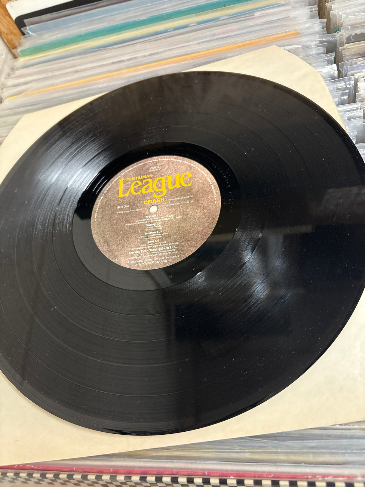 The Human League - Crash - VINYL