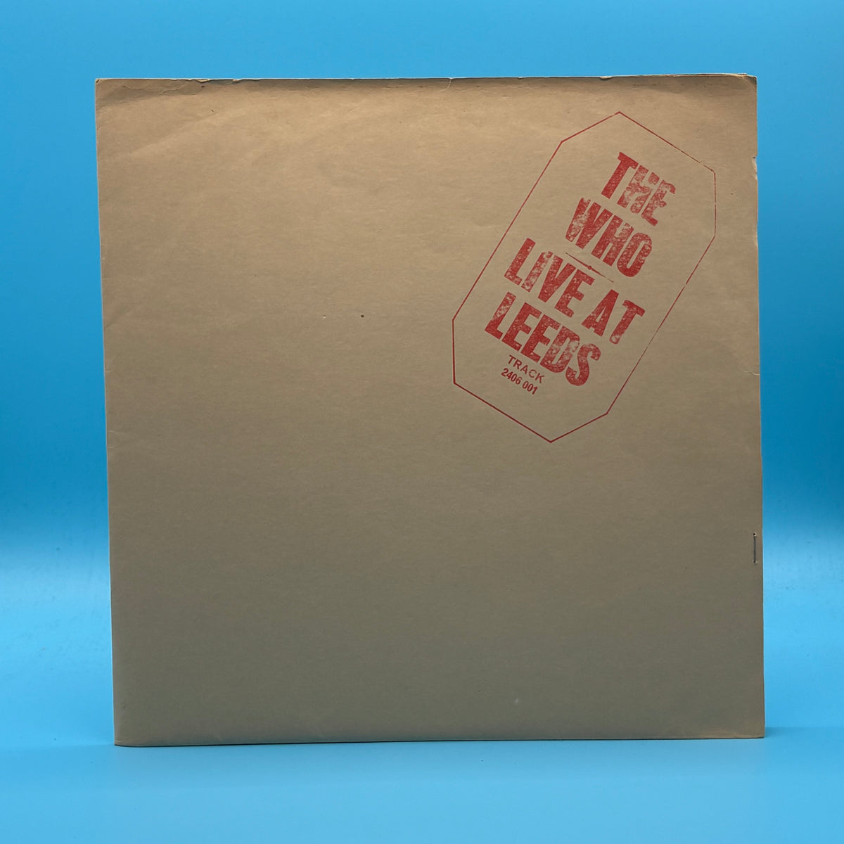 The Who - Live At Leeds Red Text Complete Vinyl