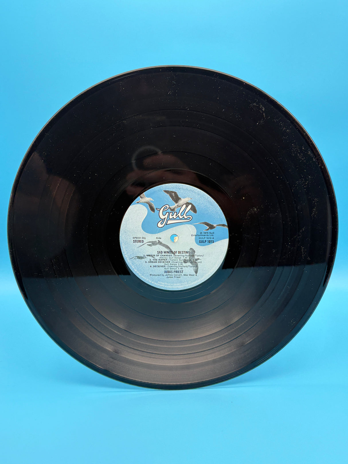 Judas Priest - Sad Wings Of Destiny Misprinted Sleeve Vinyl