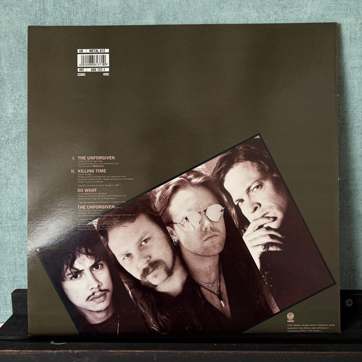 Metallica - The Unforgiven - VINYL
