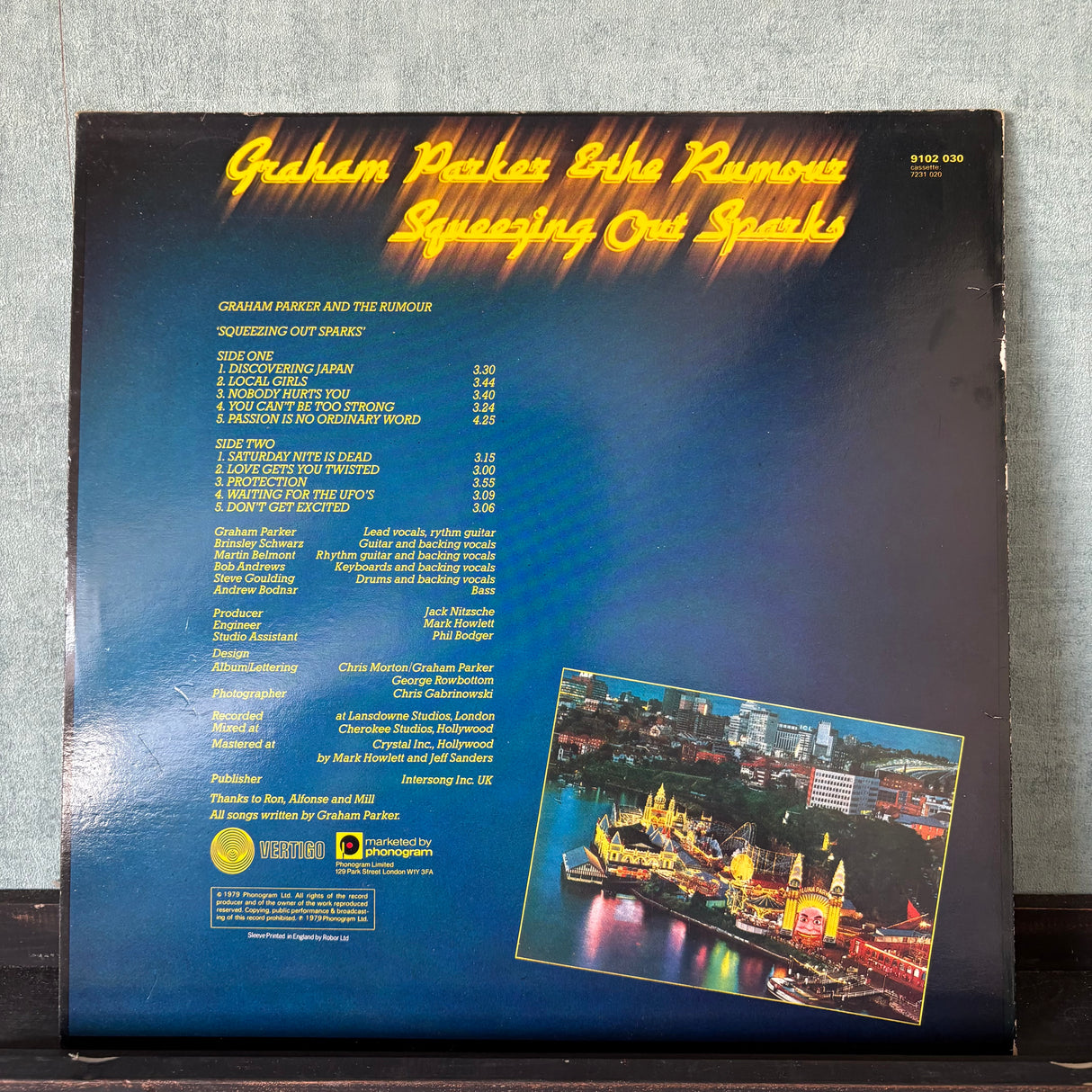 Graham Parker - Squeezing Out Sparks - VINYL