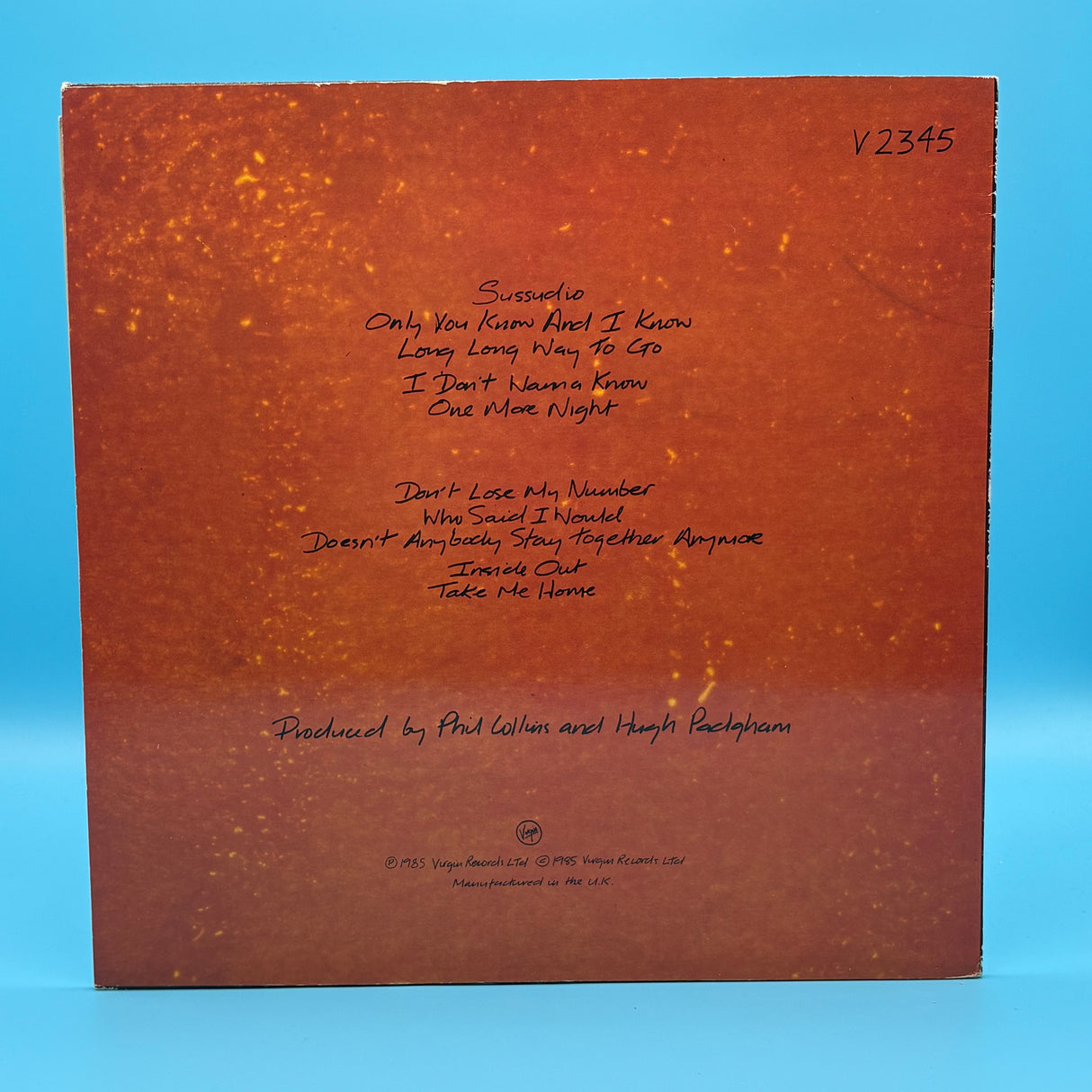 Phil Collins - No Jacket Required Vinyl