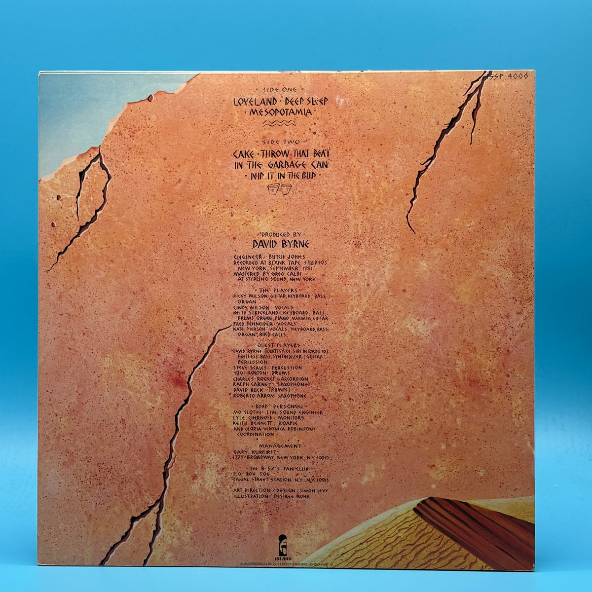 The B52s - Mesopotamia Vinyl