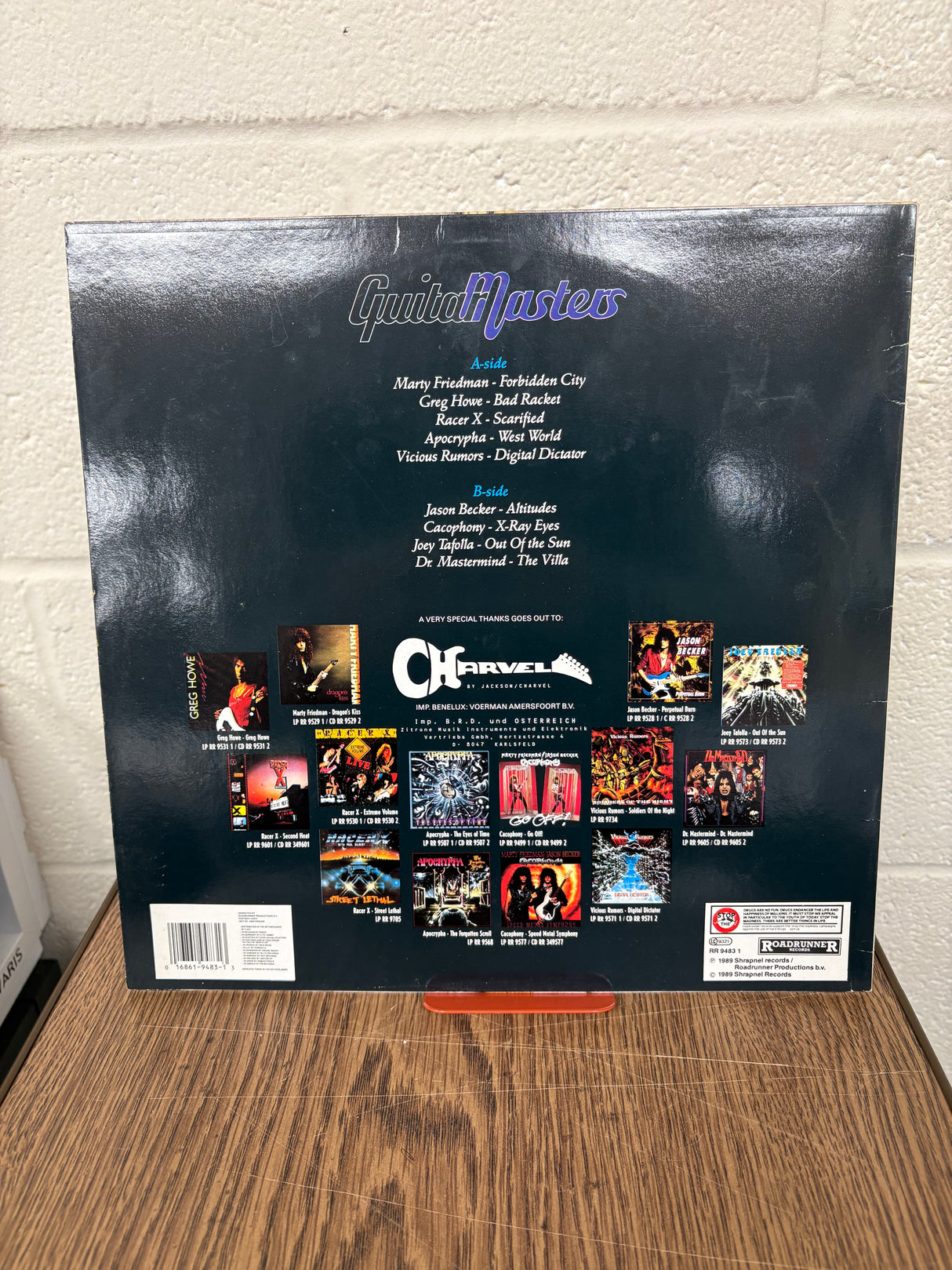 Guitar Masters - Roadrunner Compilation -  VINYL