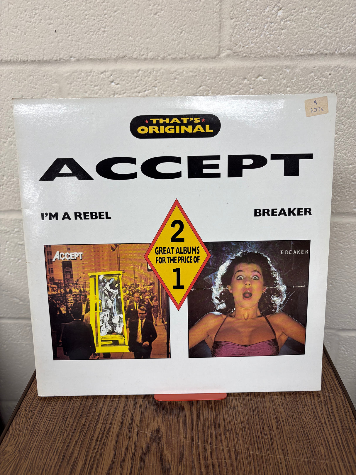 Accept - Im a Rebel/Breaker - 2LP - VINYL