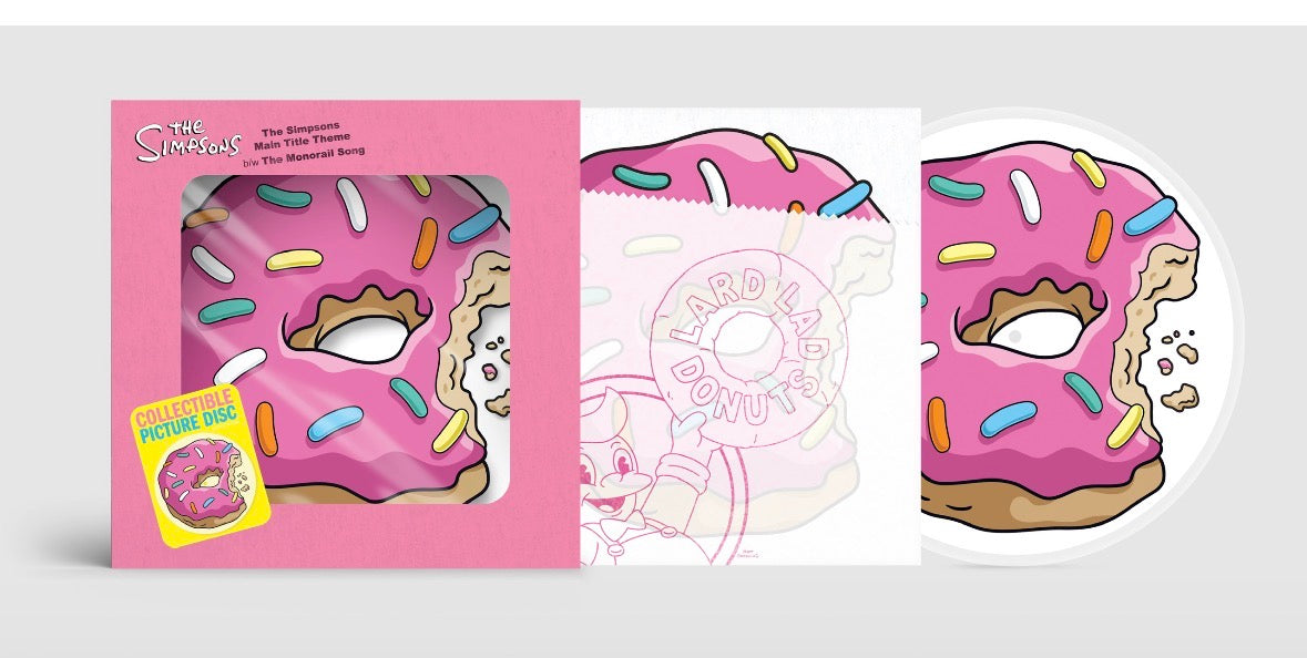 The Simpsons - Donut Picture Disc 10” Vinyl