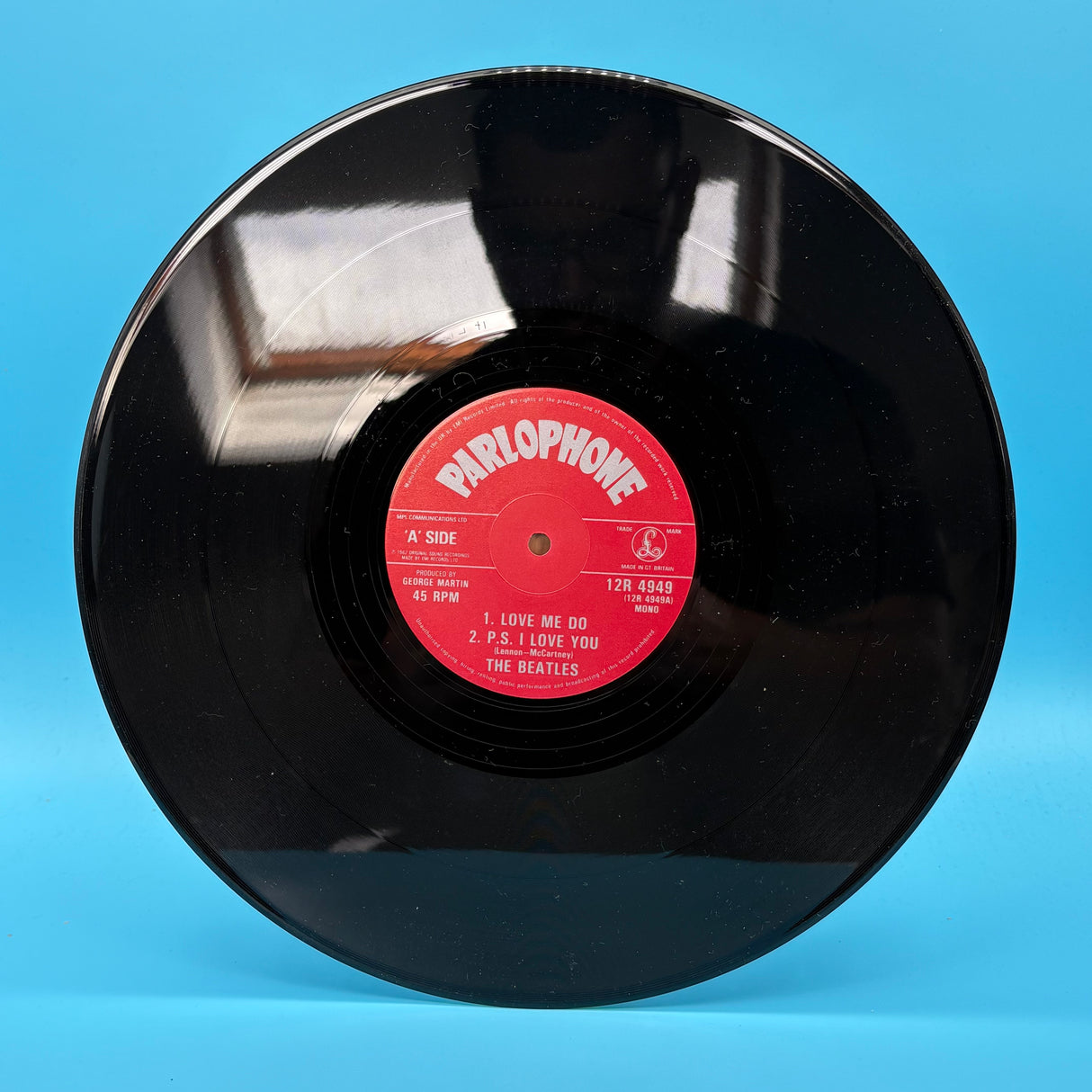 The Beatles - Love Me Do 20th Anniversary 12" Single Vinyl
