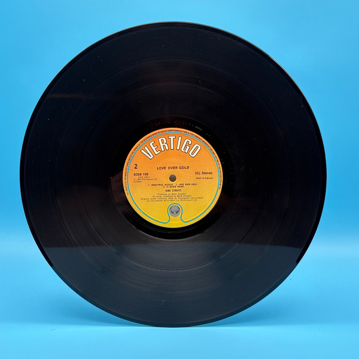 Dire Straits - Love Over Gold In Original Shrink Vinyl