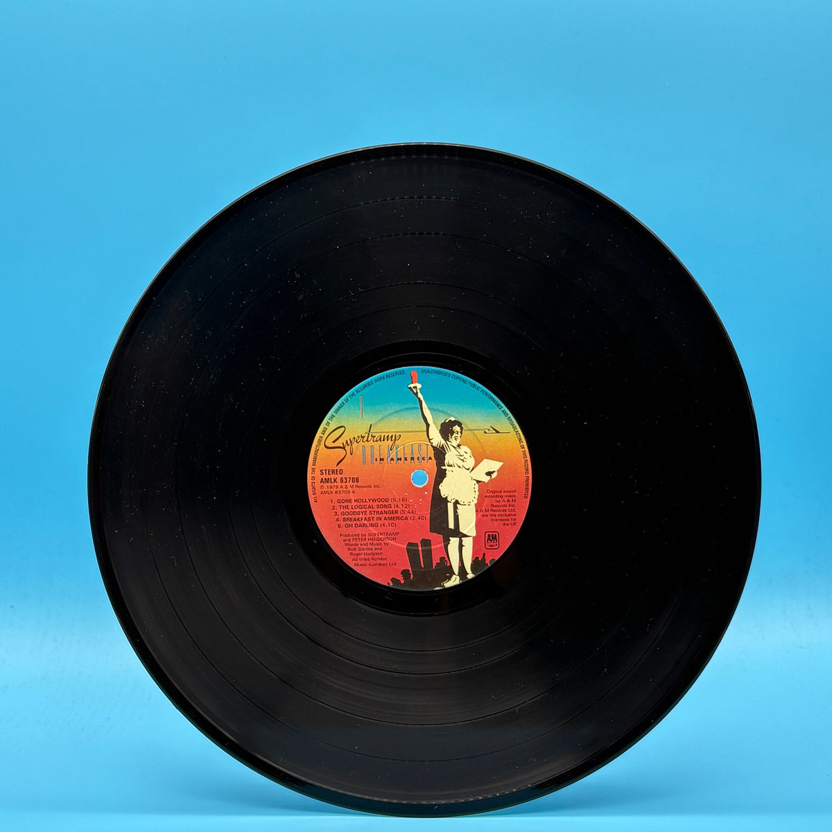 Supertramp - Breakfast in America Original UK Vinyl