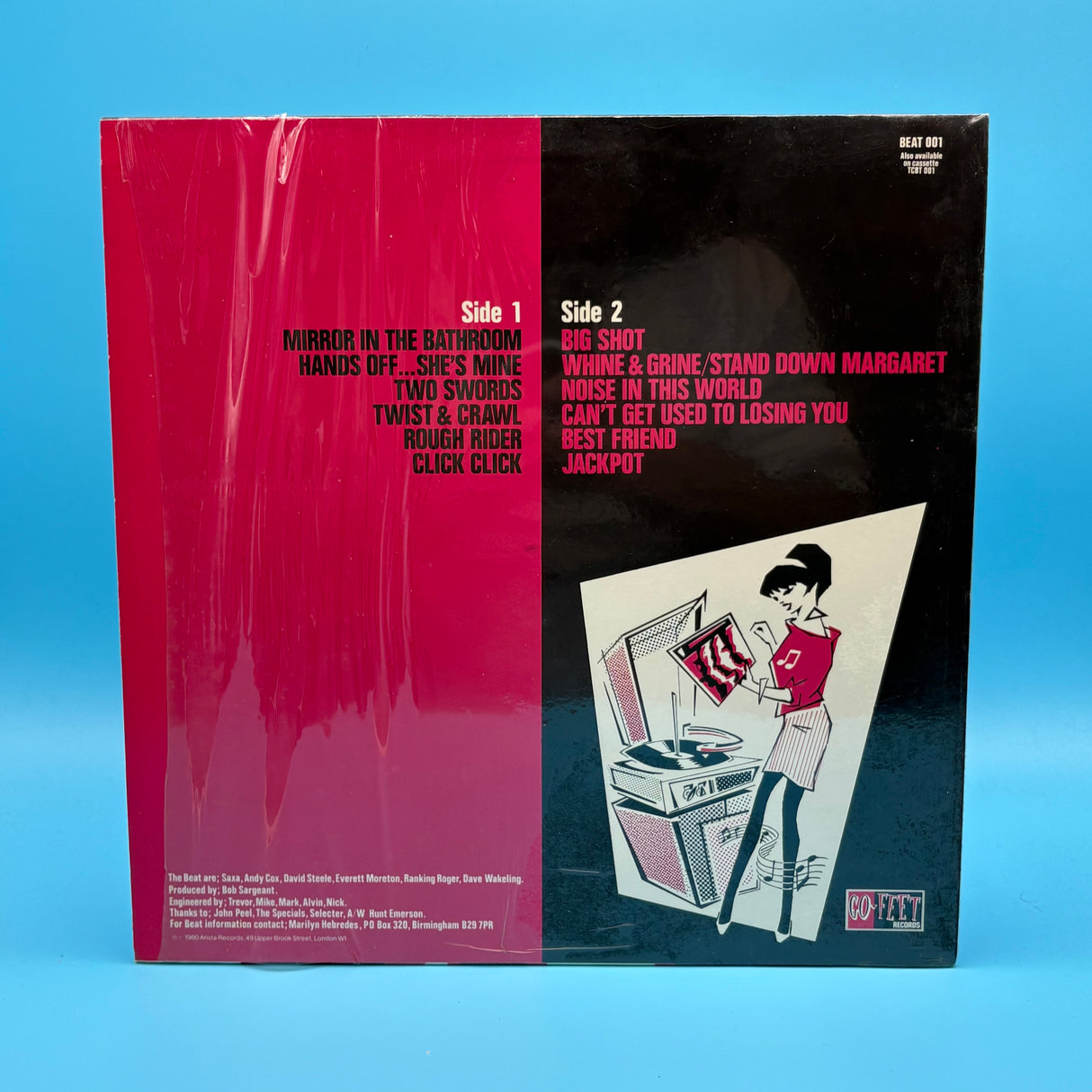 The Beat - I Just Can't Stop It In Original Shrink Vinyl