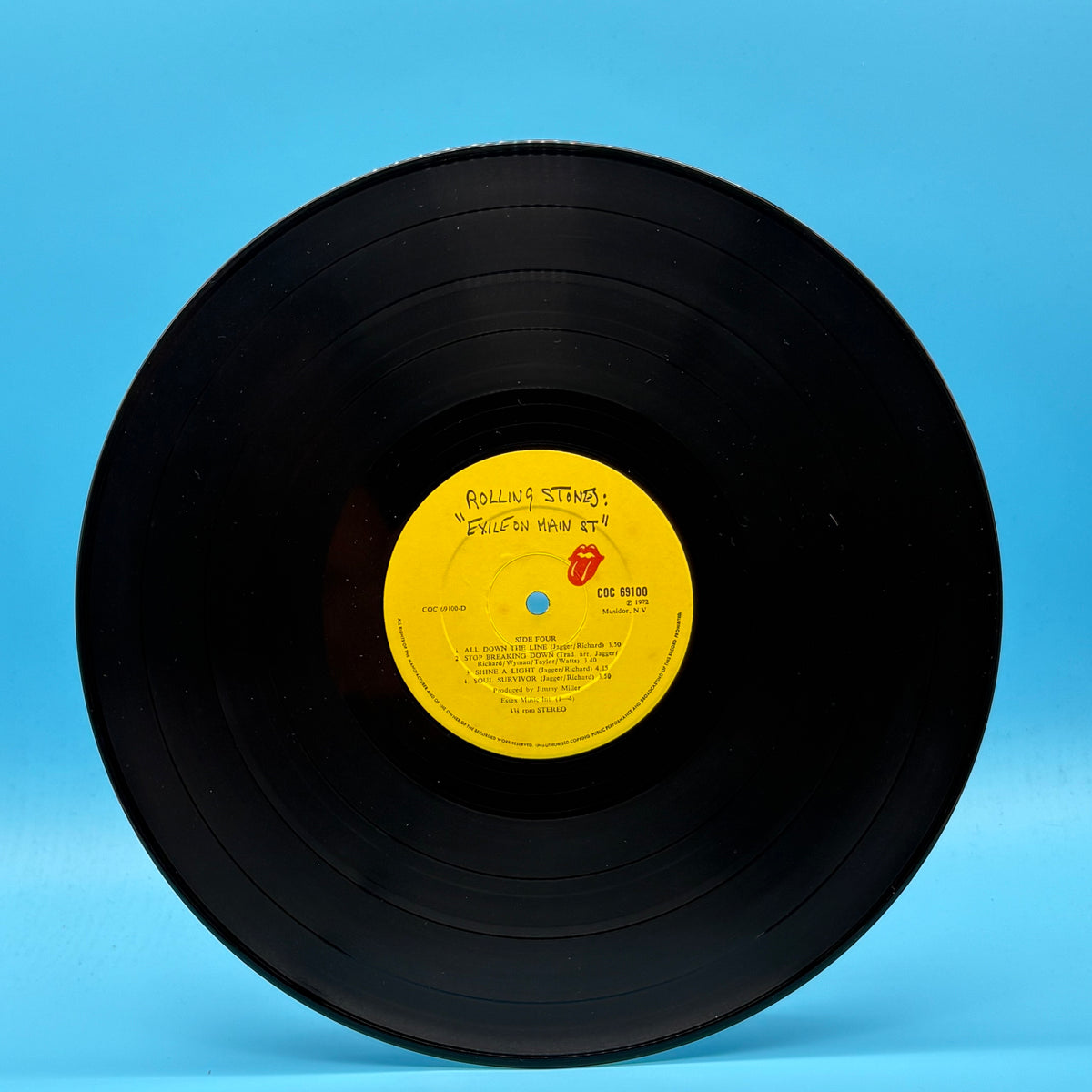 The Rolling Stones - Exile On Main St. Original UK With Complete Postcards The Rolling Stones - Exile On Main St. Original UK Vinyl With Complete Postcards