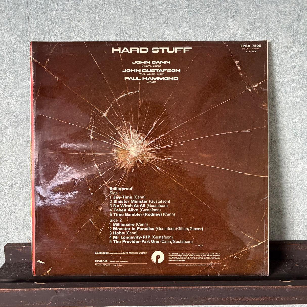 Hard Stuff - Bulletproof - VINYL