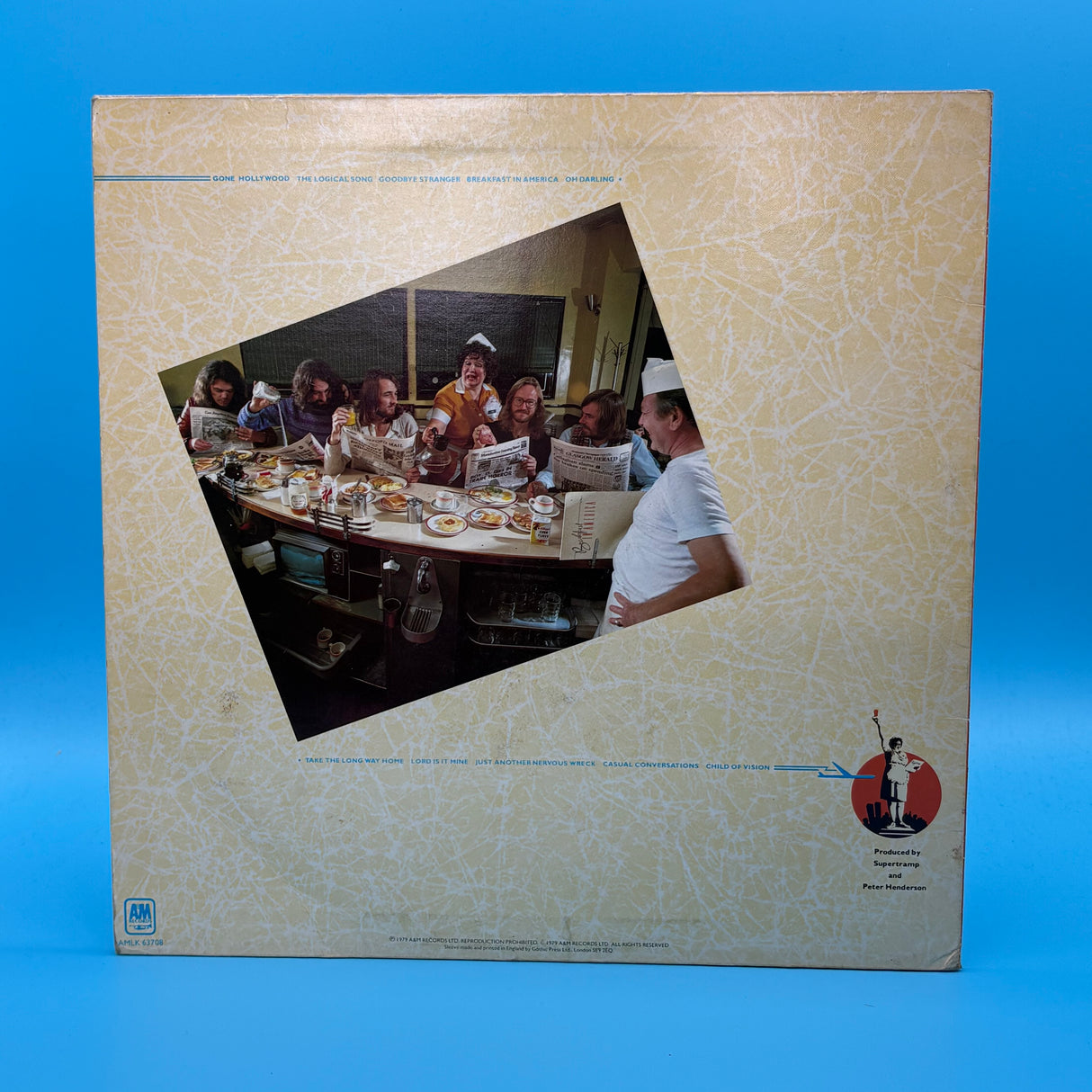 Supertramp - Breakfast In America Original Vinyl