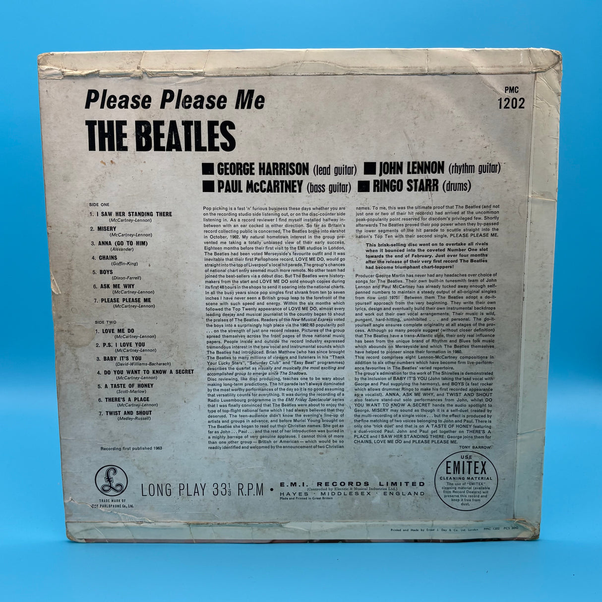 The Beatles - Please Please Me Gold Mono Vinyl