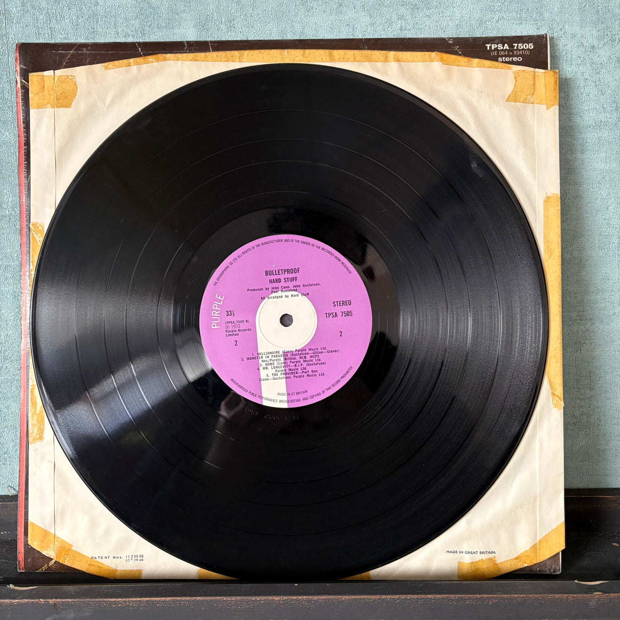 Hard Stuff - Bulletproof - VINYL