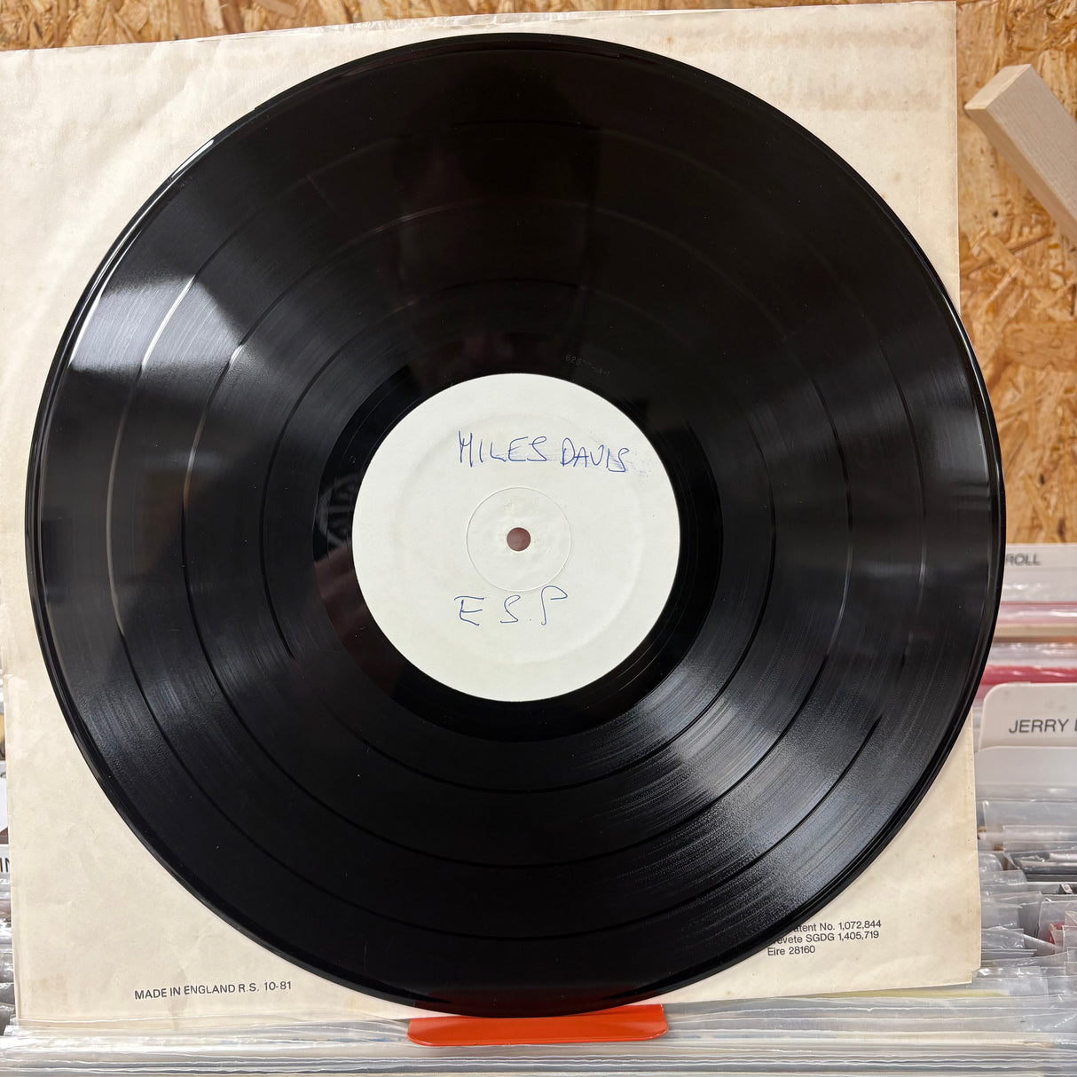 Miles Davis - E.S.P - Single Sided White Label - VINYL