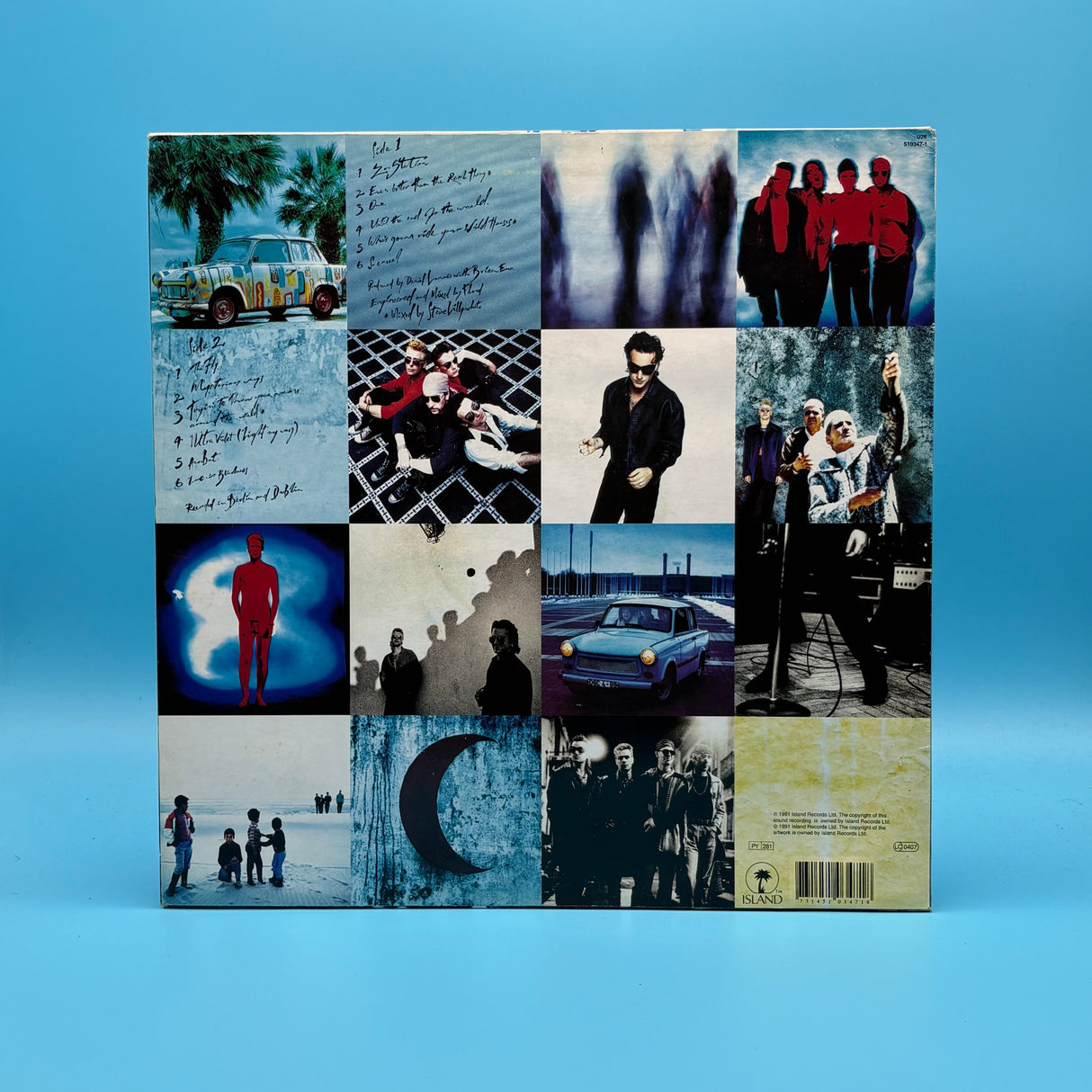 U2 - Achtung Baby Banned Sleeve Vinyl