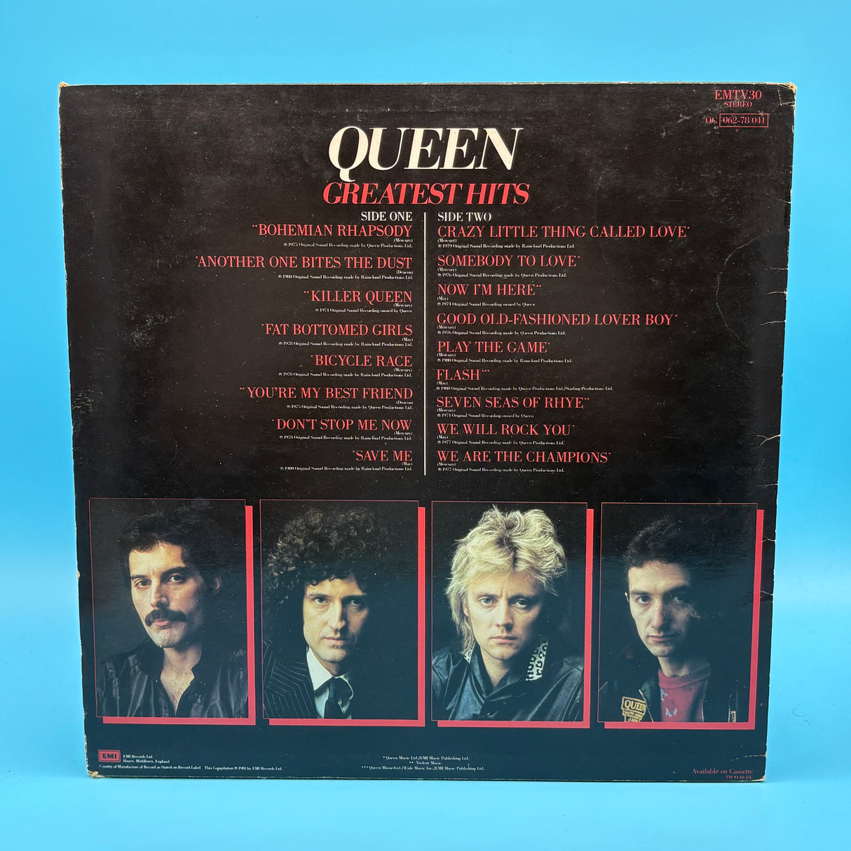 Queen - Greatest Hits A5 B7 Vinyl