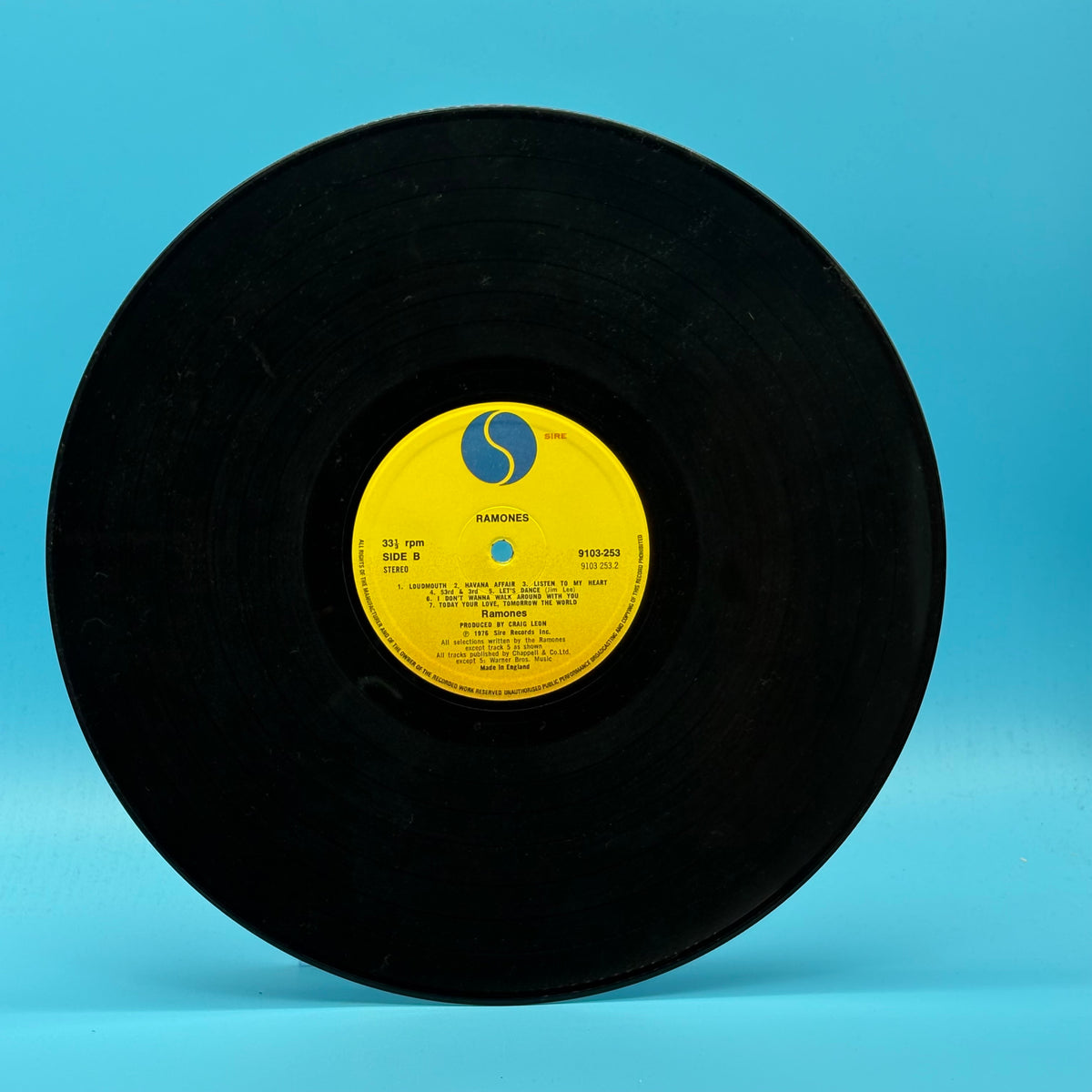 Ramones - Ramones First Press Vinyl
