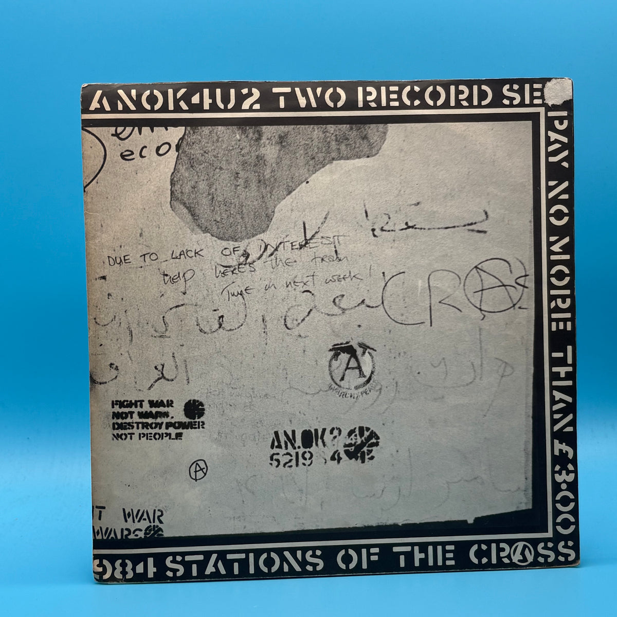 Crass Records - Station Of The Cross 2LP Vinyl