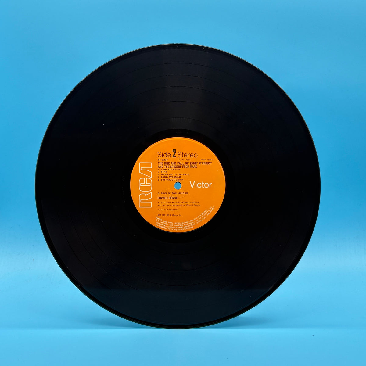 David Bowie - The Rise And Fall Of Ziggy Stardust And The Spiders From Mars First Press 1E/1E Vinyl