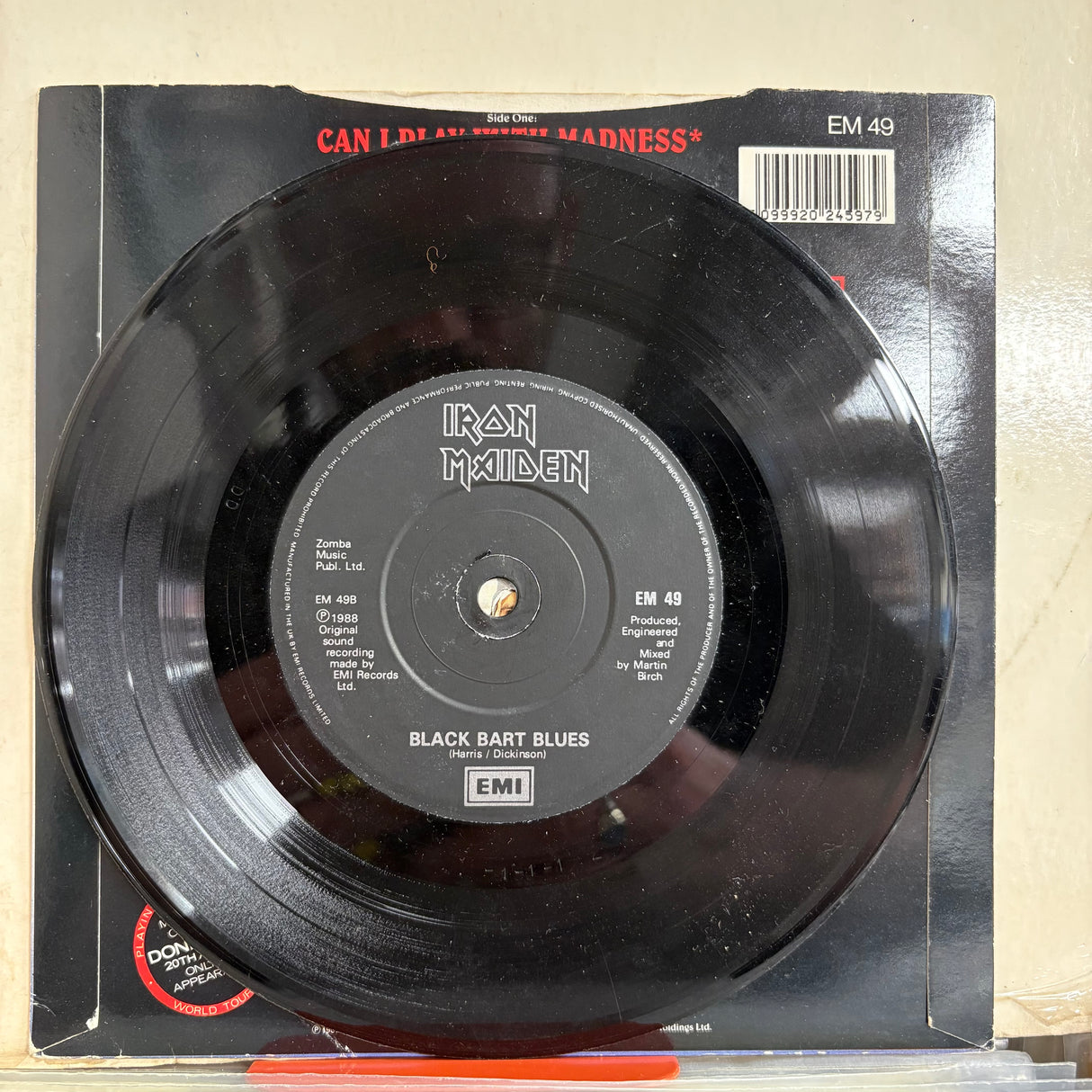 Iron Maiden - Can I Play With Madness Vinyl