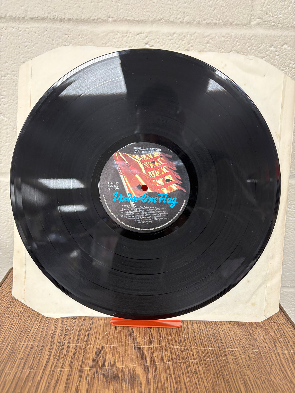Speed Kills..... But who's Dying - Volume 4 -  VINYL