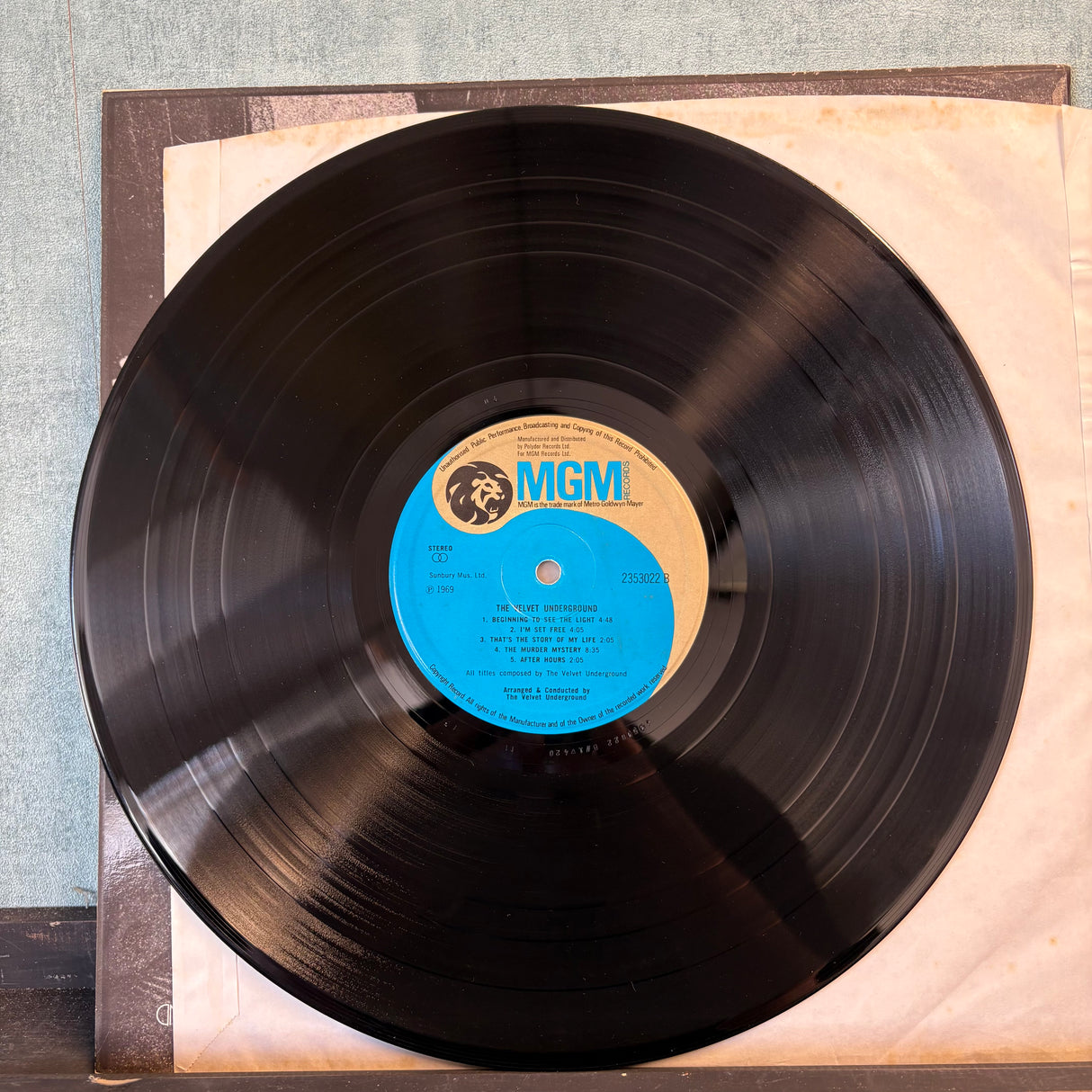 The Velvet Underground - The Velvet Underground - VINYL