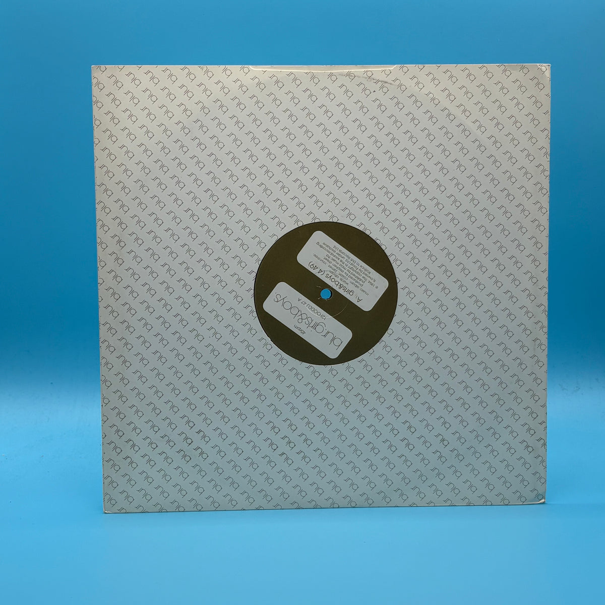 Blur - Girls And Boys 12" Promo Vinyl