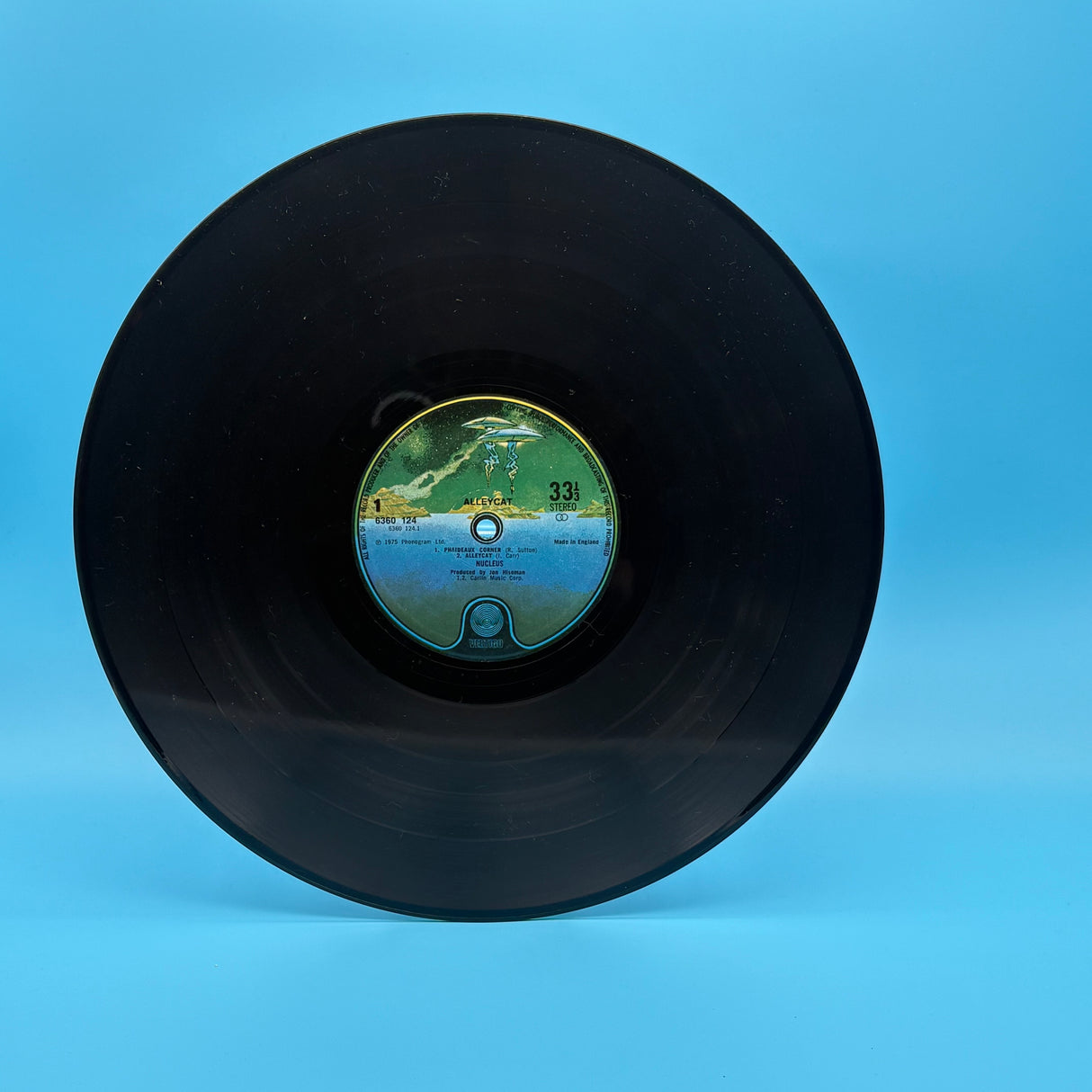 Nucleus - Alleycat Vertigo Spaceship Label Vinyl