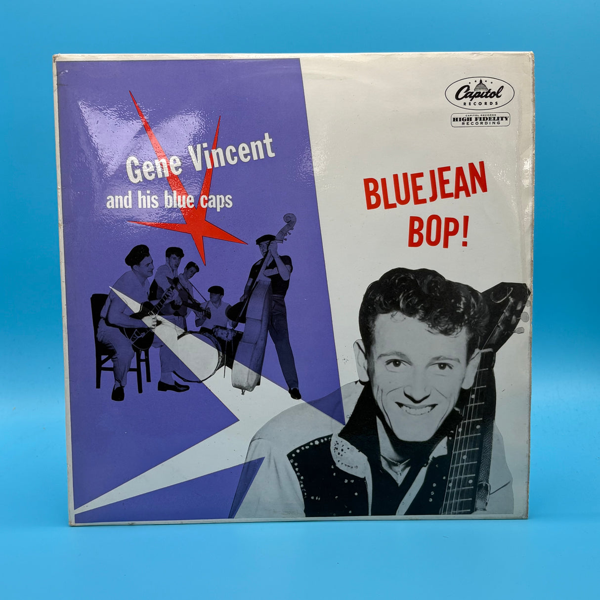 Gene Vincent And His Blue Caps - Blue Jean Bop! vinyl