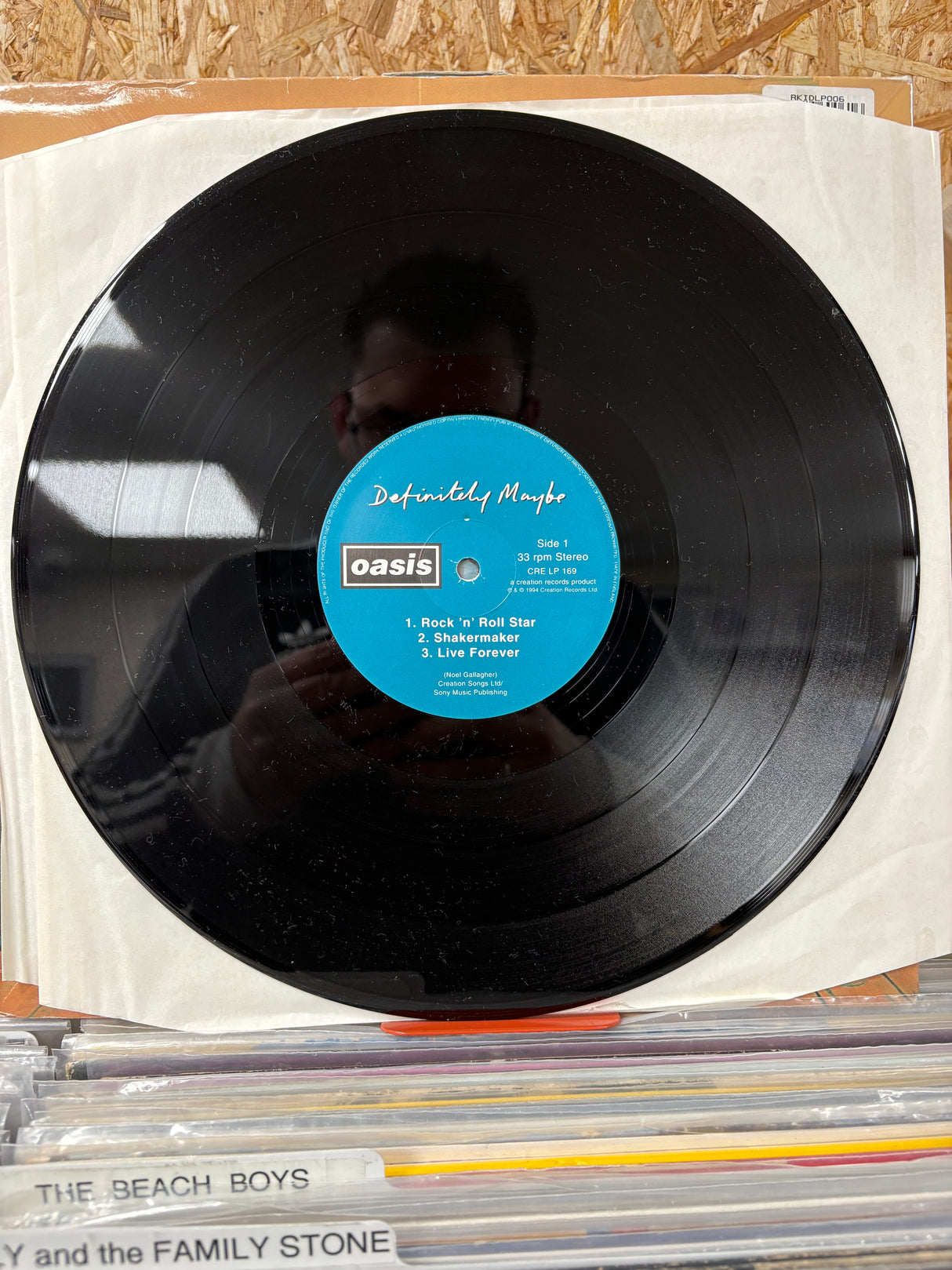 Oasis - Definitely Maybe - Creation Records MPO Pressing - VINYL