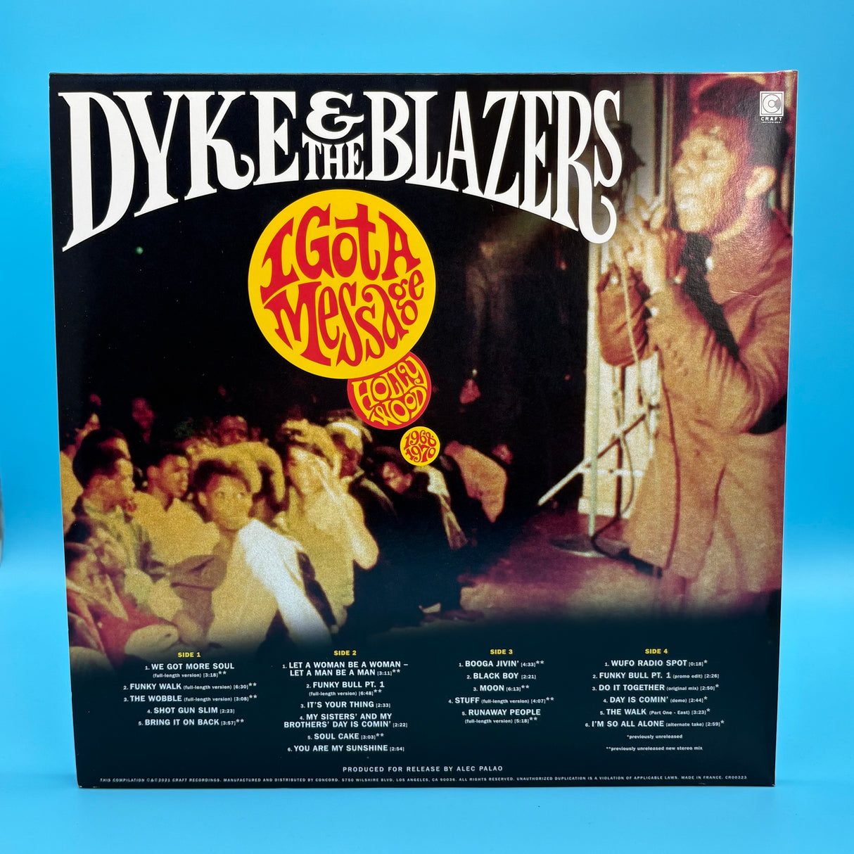 Dyke And The Blazers - I Got A Message Hollywood 1968-1970 Vinyl